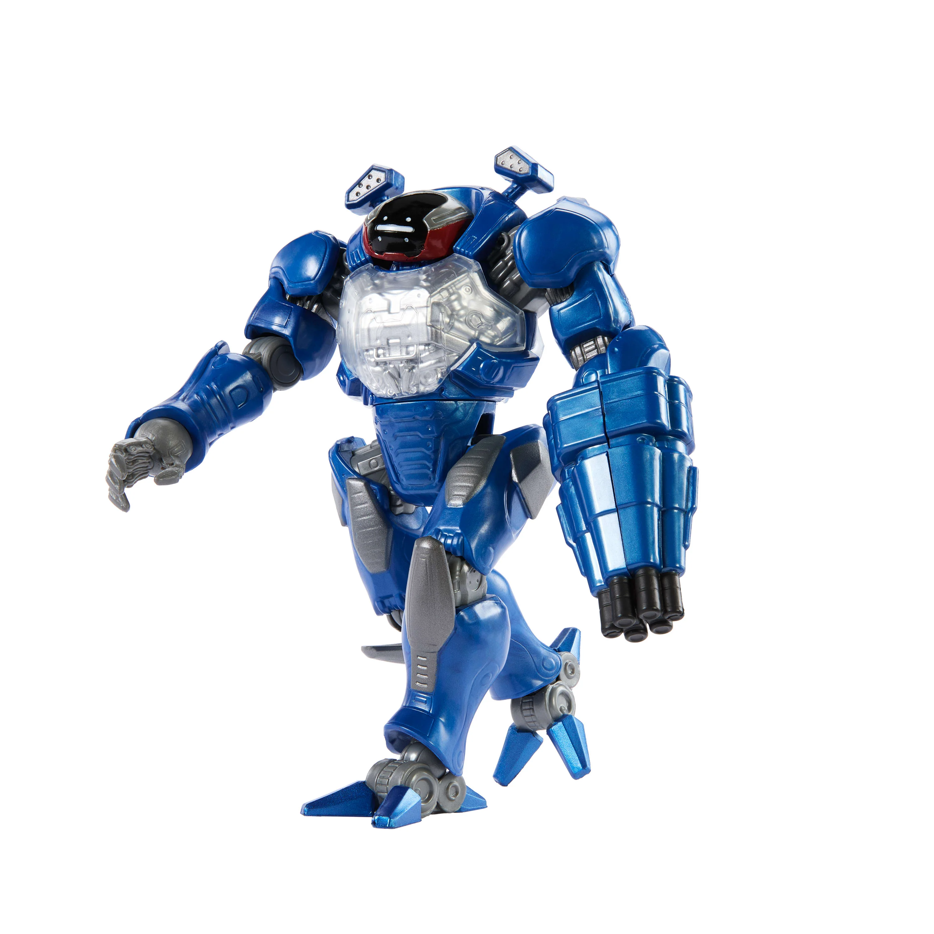 Masters Of The Universe Combat Ready Roboto Figure Toy, 5.5 Inch Twist & Release Quick Draw - Image 5