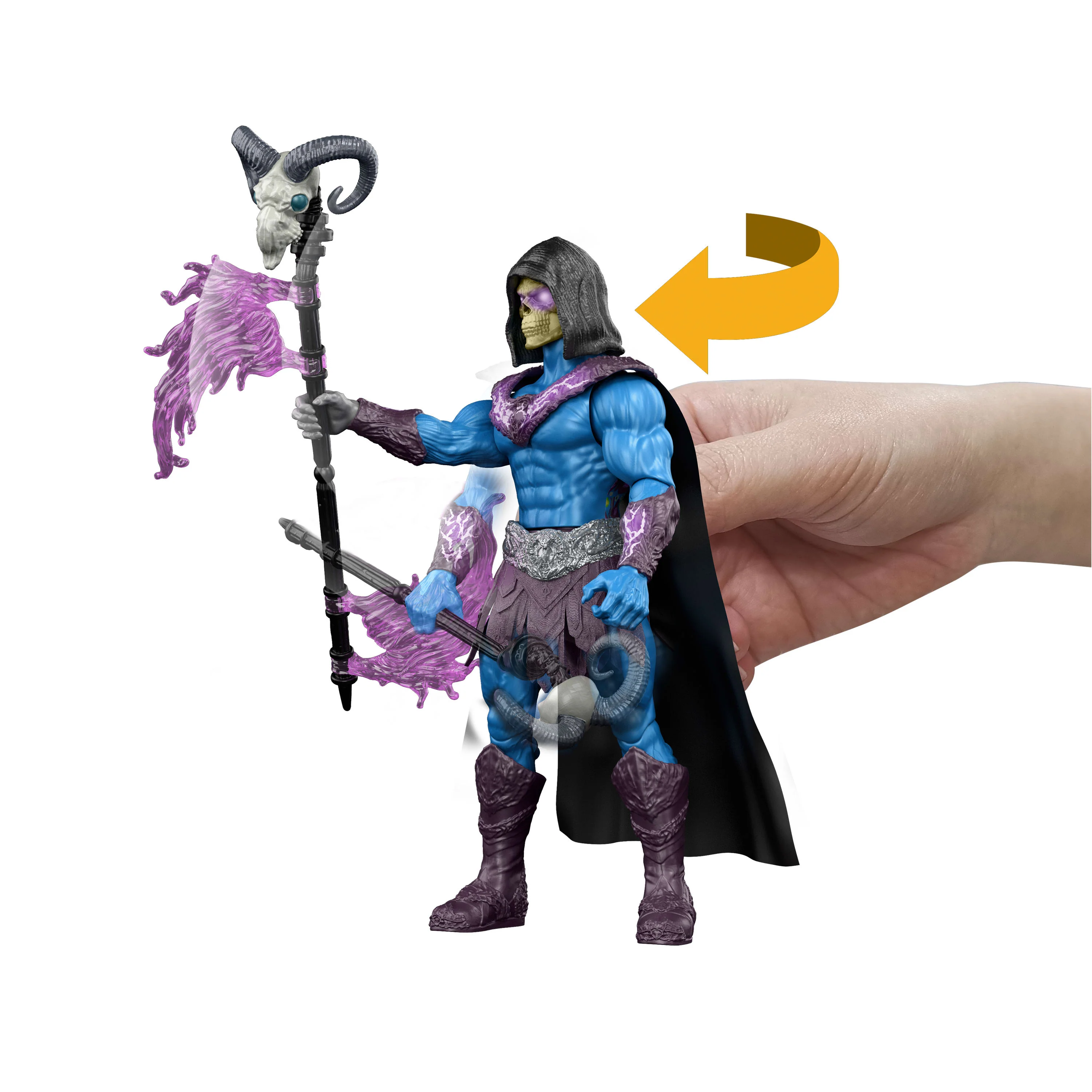 Masters Of The Universe Película Skeletor con Movimiento de 5.5 Pulgadas - Image 2