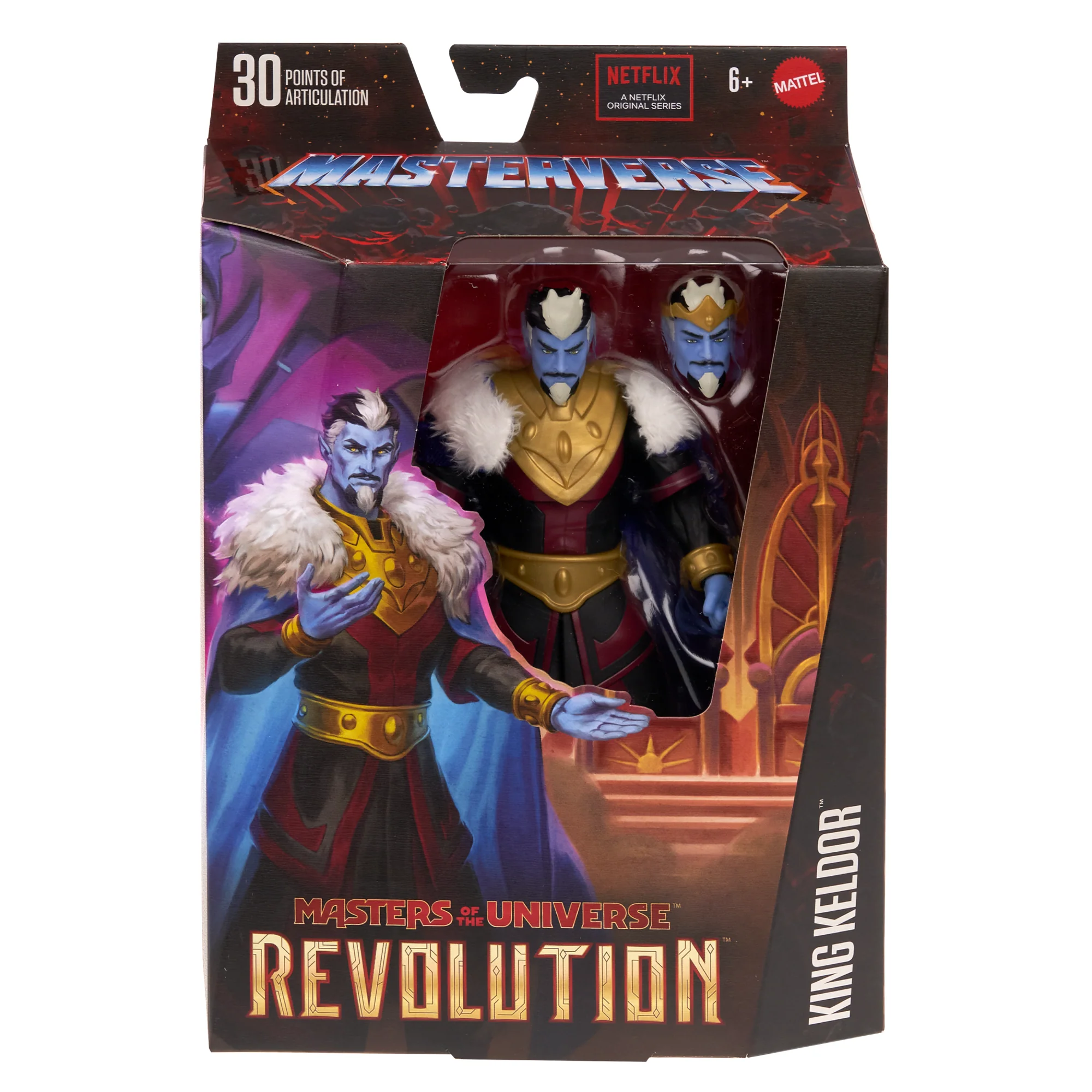 Masters Of The Universe: Revolution Masterverse King Keldor Action Figure Toy - Image 5