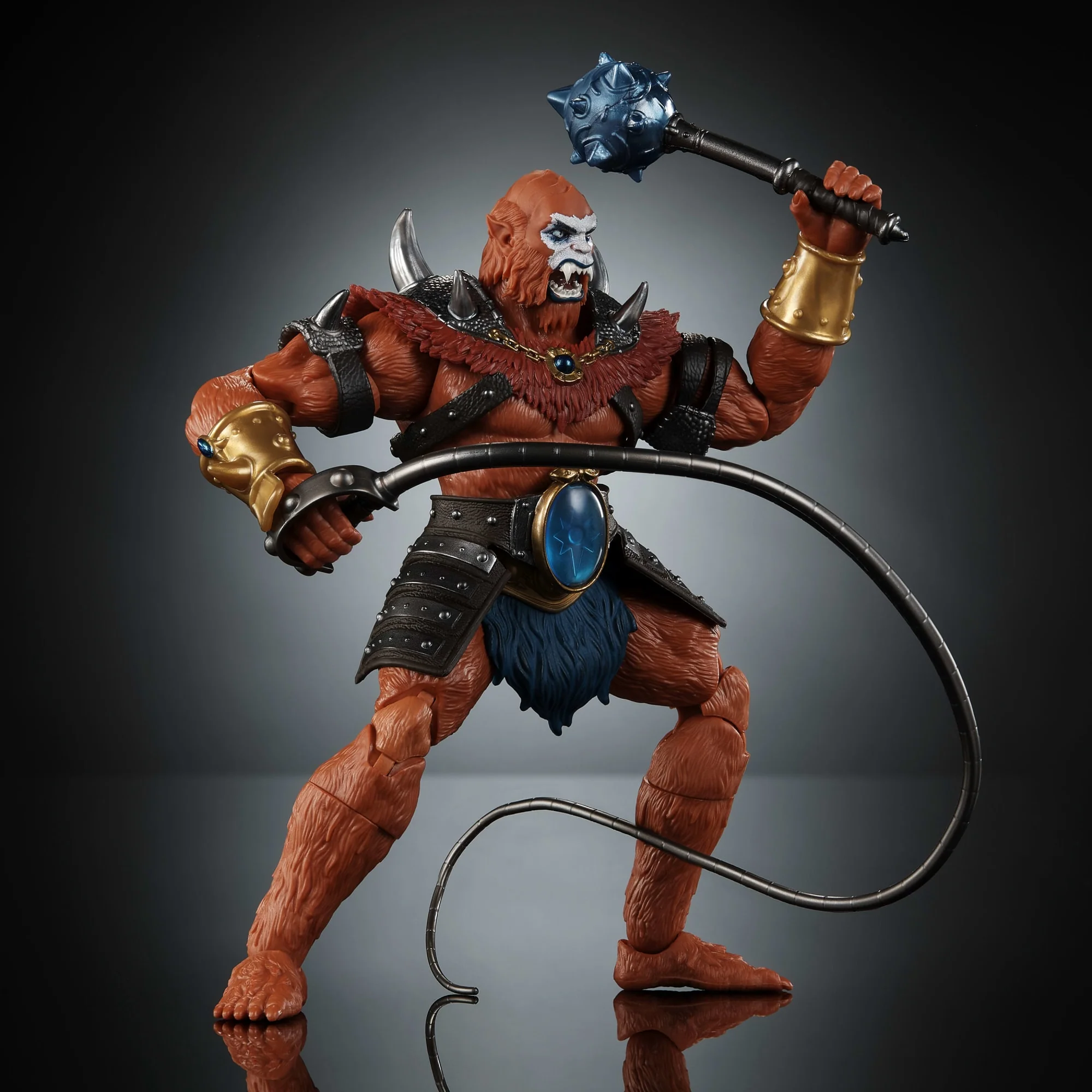 Masters Of The Universe Masterverse New Eternia Beast Man Action Figure, MOTU Toy, 30 Articulations - Image 4