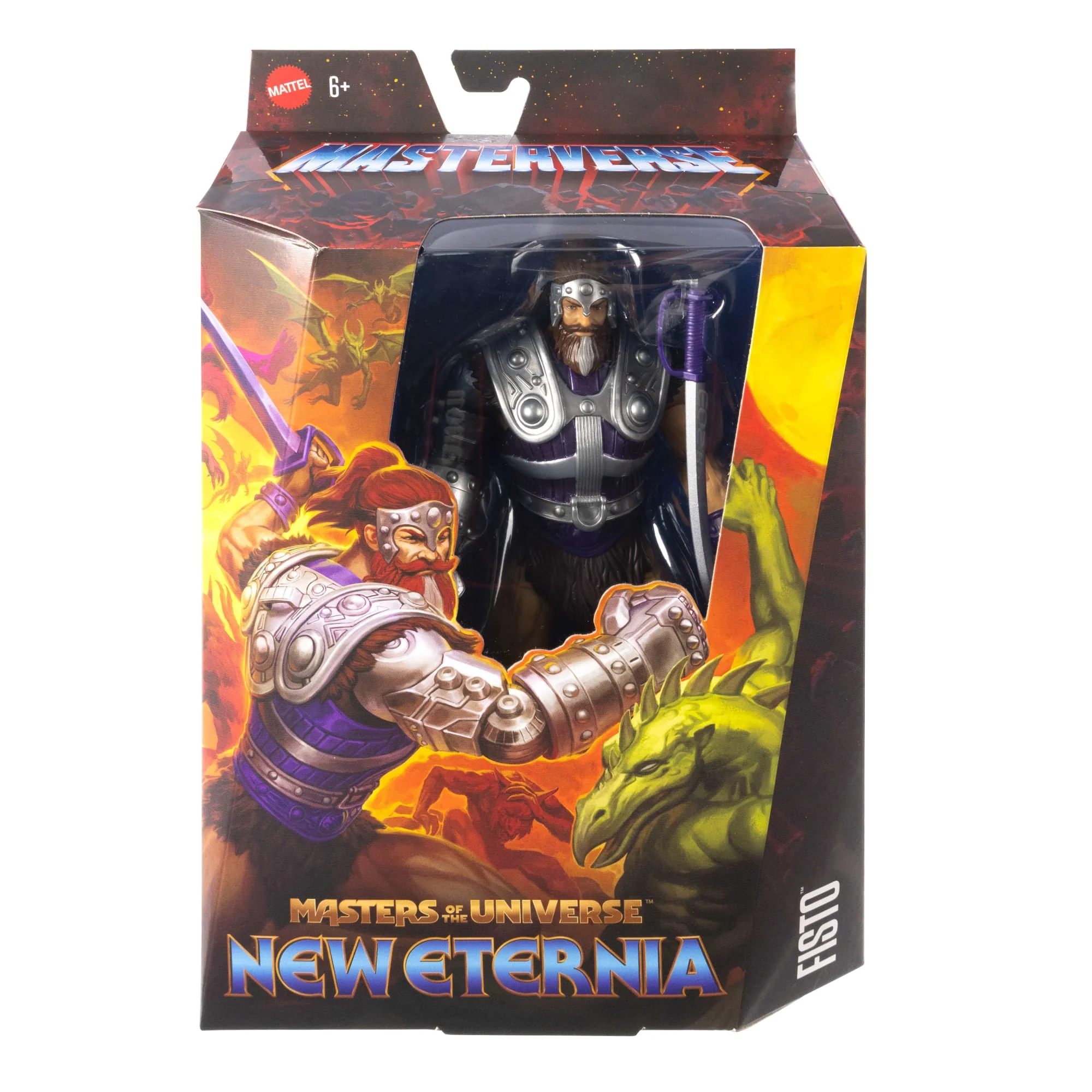 Masters Of The Universe Masterverse New Eternia Fisto Action Figure, MOTU Toy Hero, 30 Articulations - Image 6