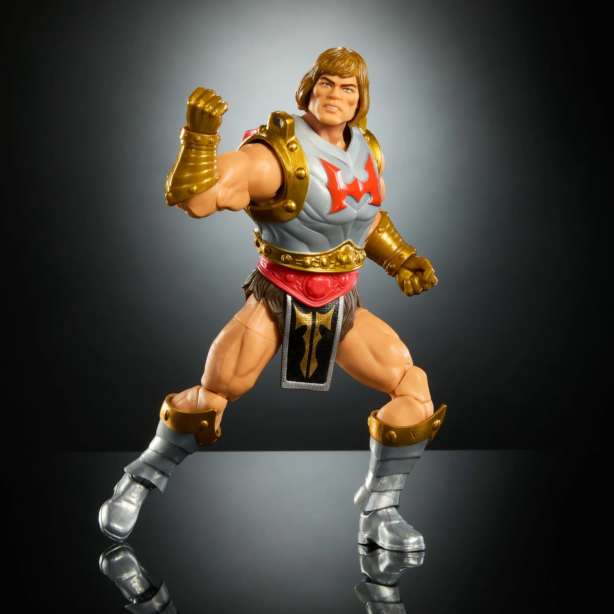 Masters Universe Masterverse New Eternia Flying Fists He-Man, MOTU Action Figure, 30 Articulations - Image 5