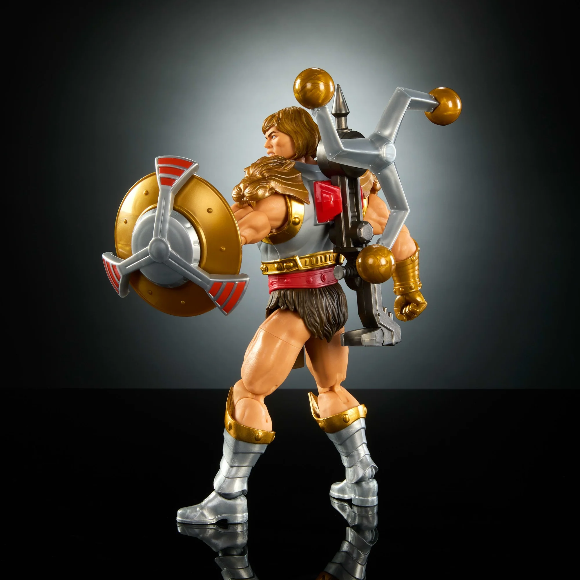 Masters Universe Masterverse New Eternia Flying Fists He-Man, MOTU Action Figure, 30 Articulations - Image 6