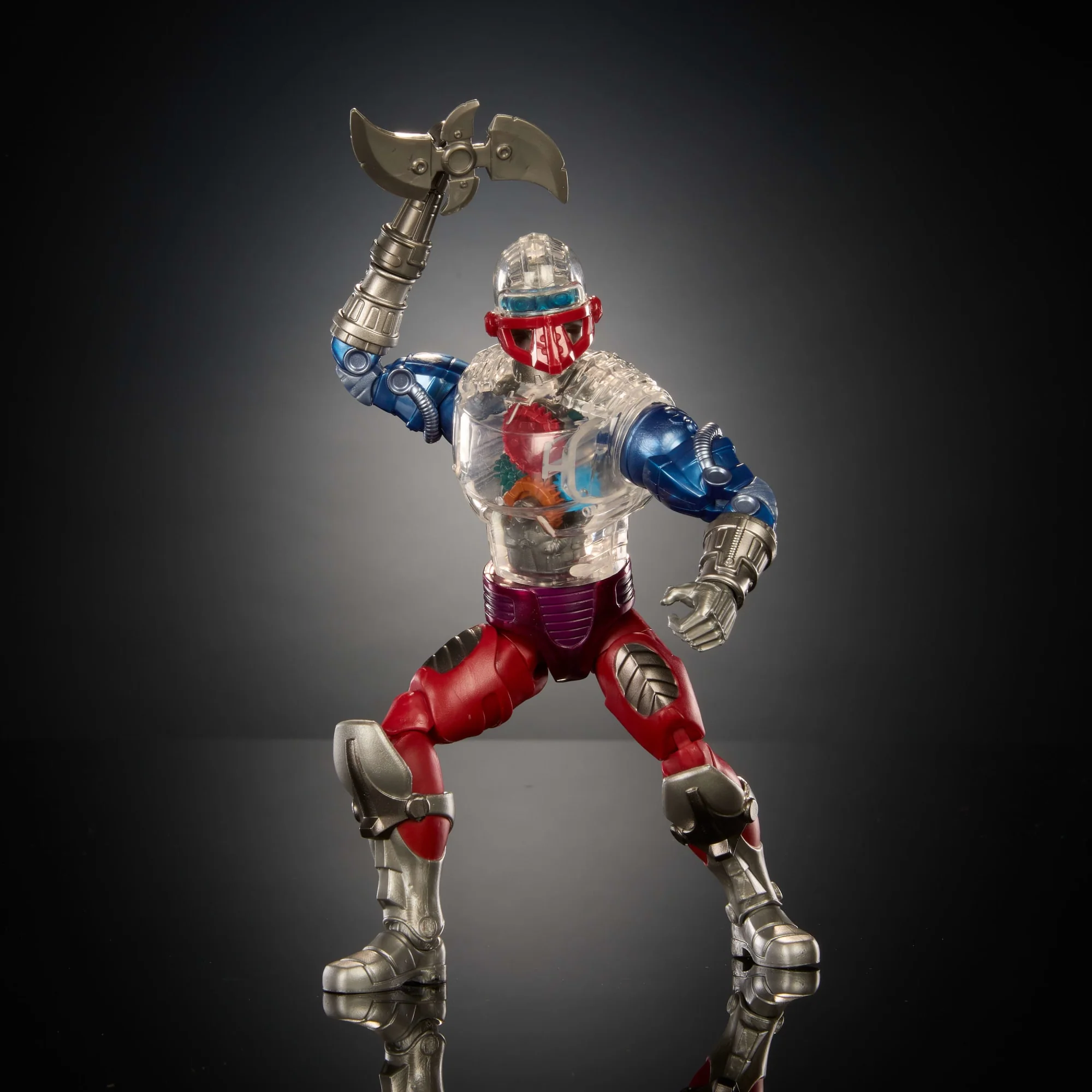 Masters Of The Universe Masterverse New Eternia Roboto Action Figure, MOTU Toy Hero, 30 Articulations - Image 3