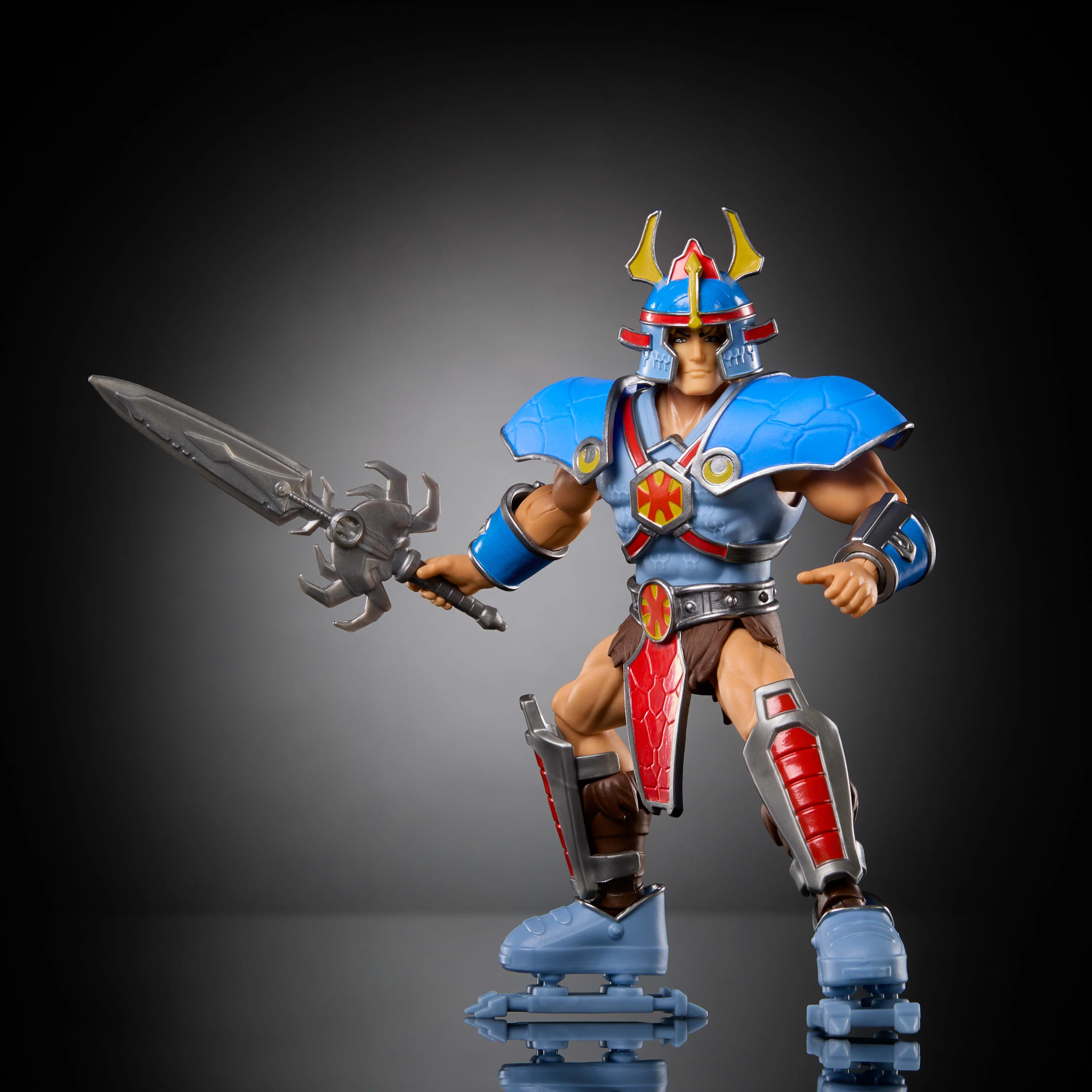 Masters Of The Universe Origins 200X Cartoon Collection Samurai He-Man Deluxe Action Figure Toy - Image 2