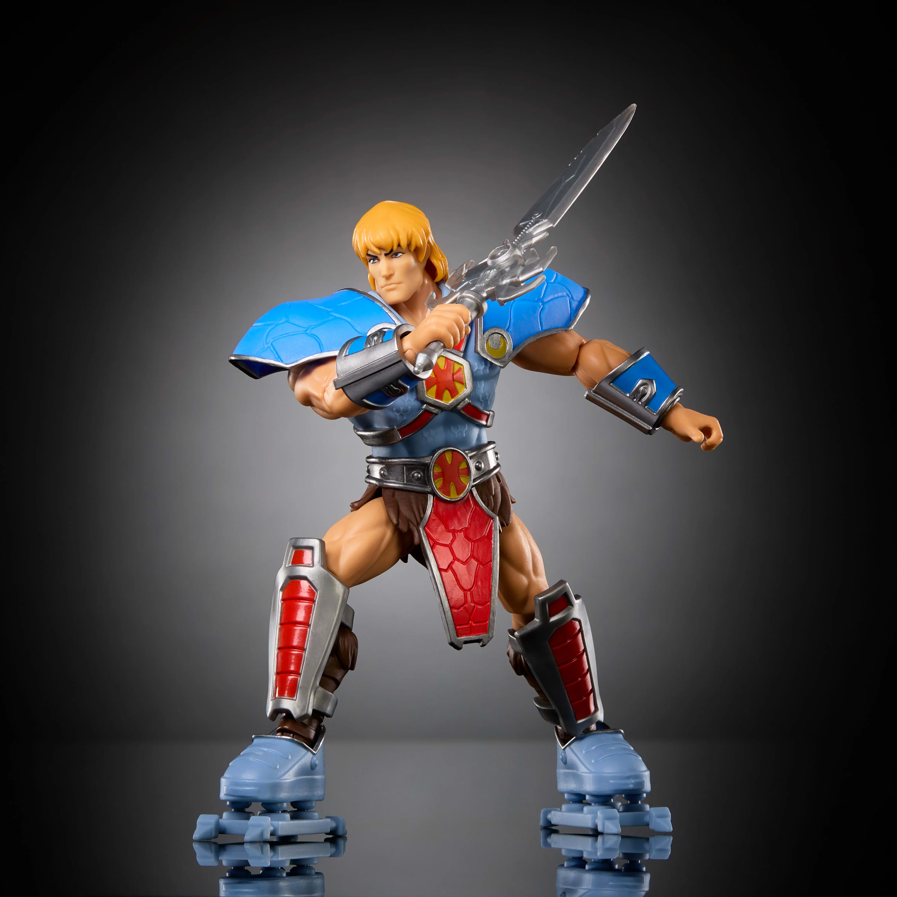 Masters Of The Universe Origins 200X Cartoon Collection Samurai He-Man Deluxe Action Figure Toy - Image 4