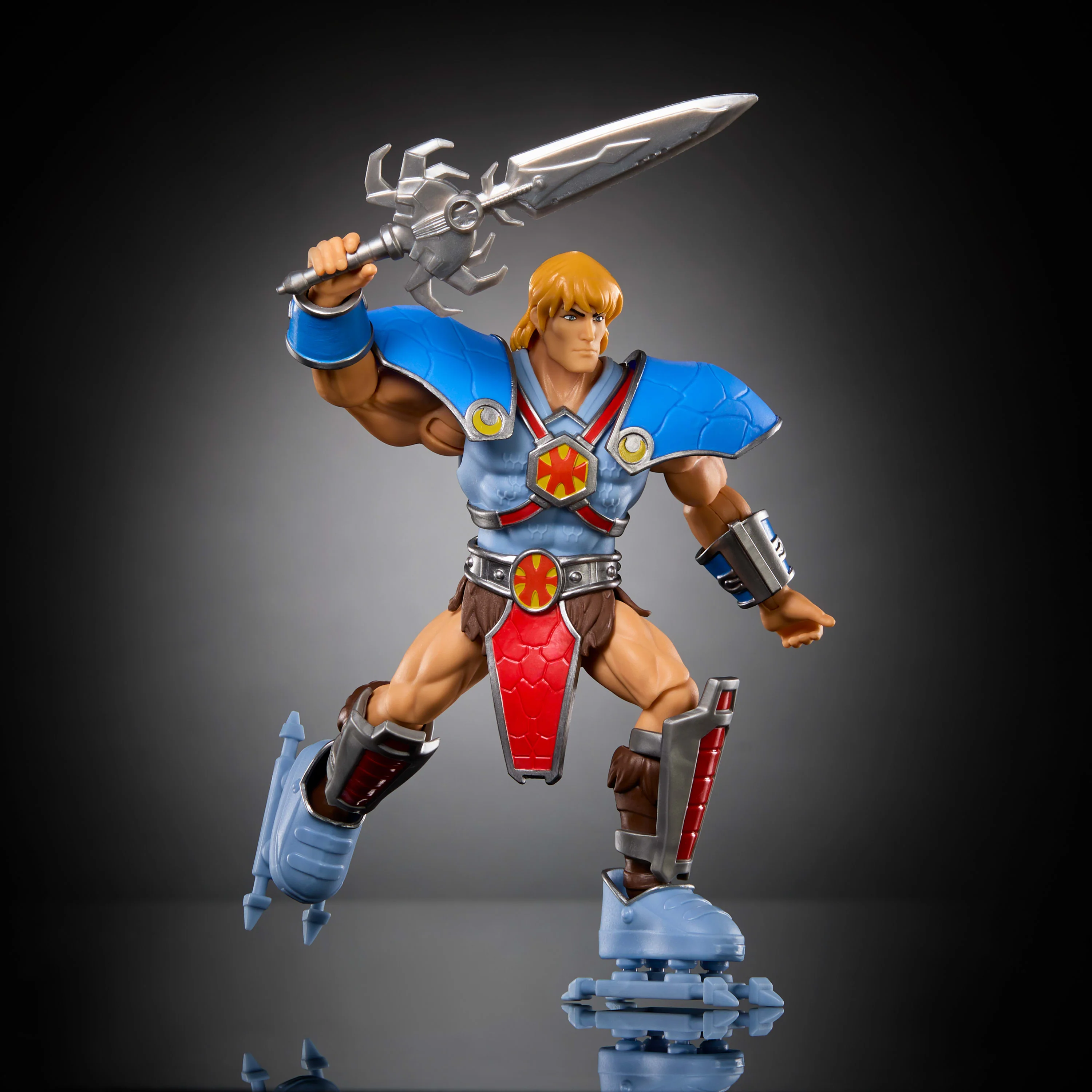 Masters Of The Universe Origins 200X Cartoon Collection Samurai He-Man Deluxe Action Figure Toy - Image 5