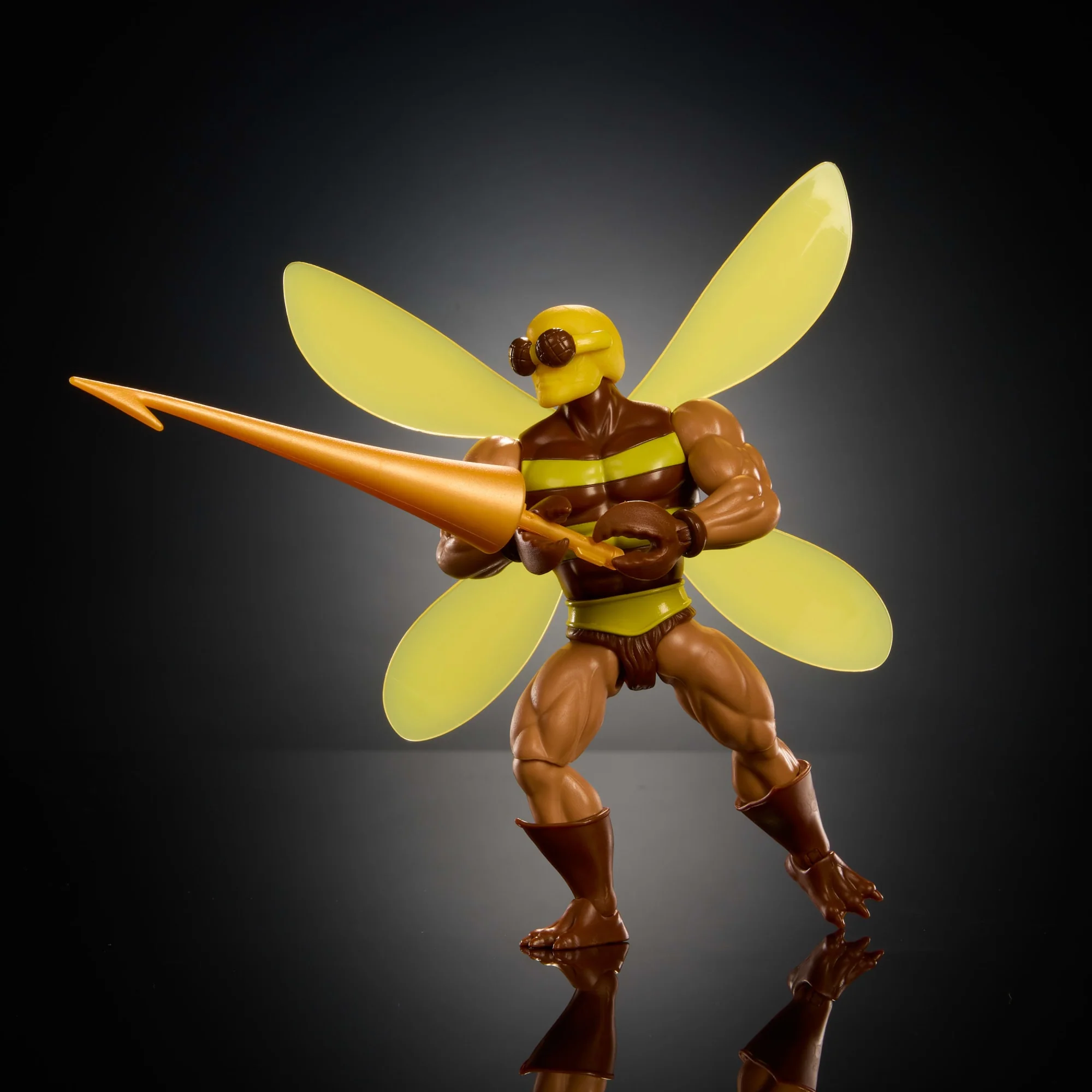 Masters of the Universe Origins Figura de Ação Cartoon Collection Buzz-Off de 5.5 polegadas - Image 3