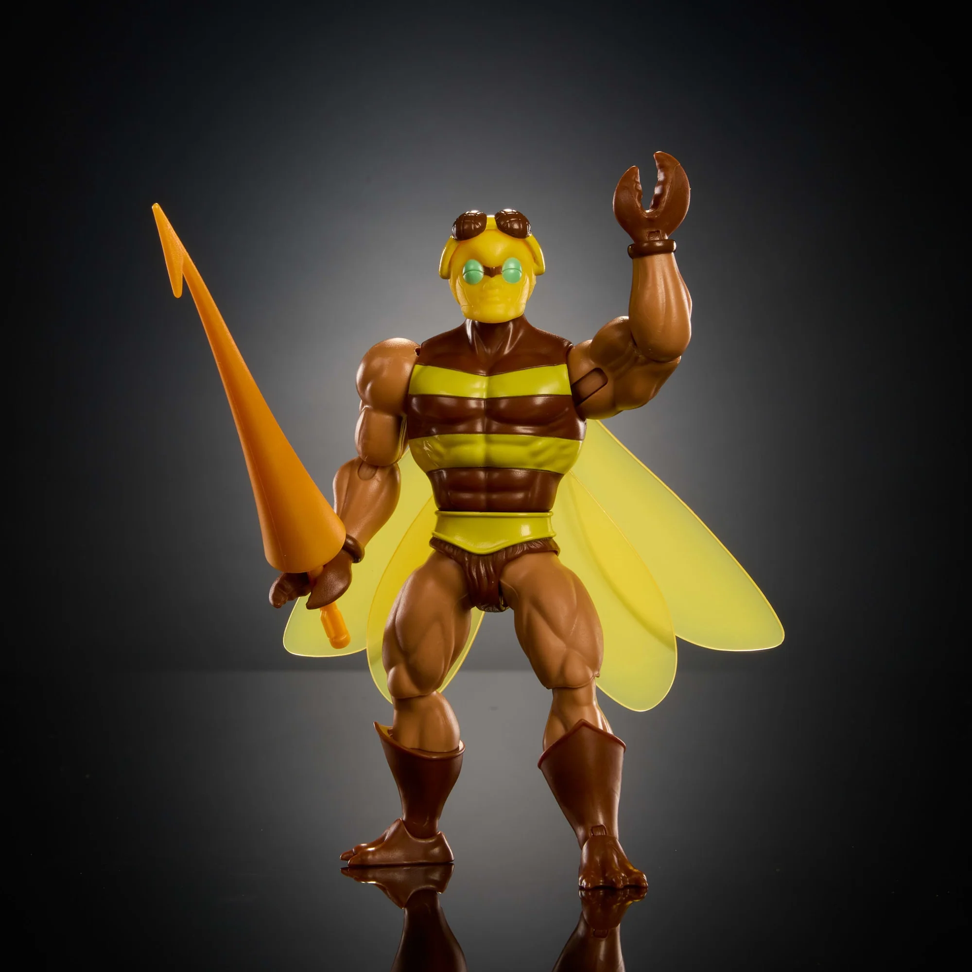 Masters of the Universe Origins Figura de Acción Cartoon Collection Buzz-Off de 5.5 pulgadas - Image 4