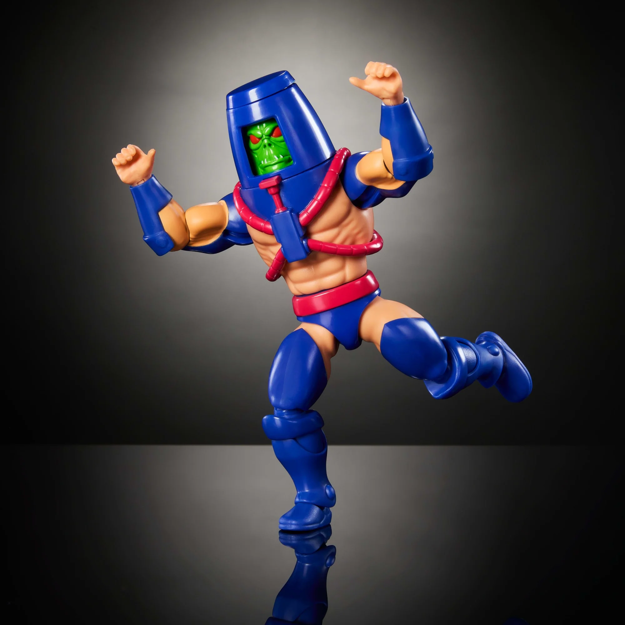Masters of the Universe Origins Figura de Acción Cartoon Collection Man-E-Faces de 5.5 pulgadas - Image 6