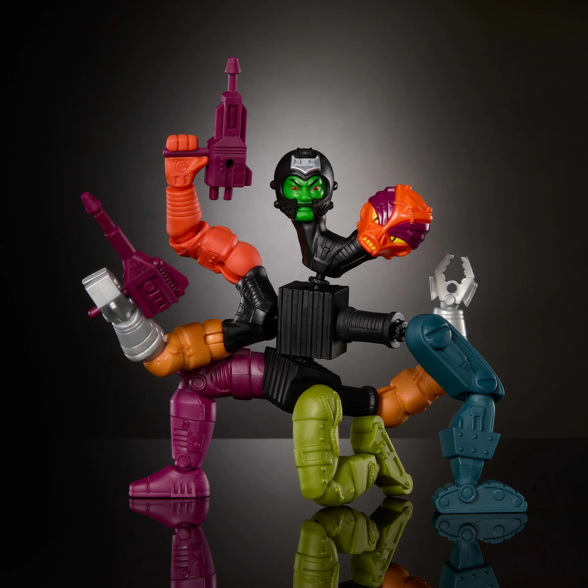 Masters Of The Universe Origins Multi Bot Deluxe Action Figure Robot, 43 Modular Parts - Image 4