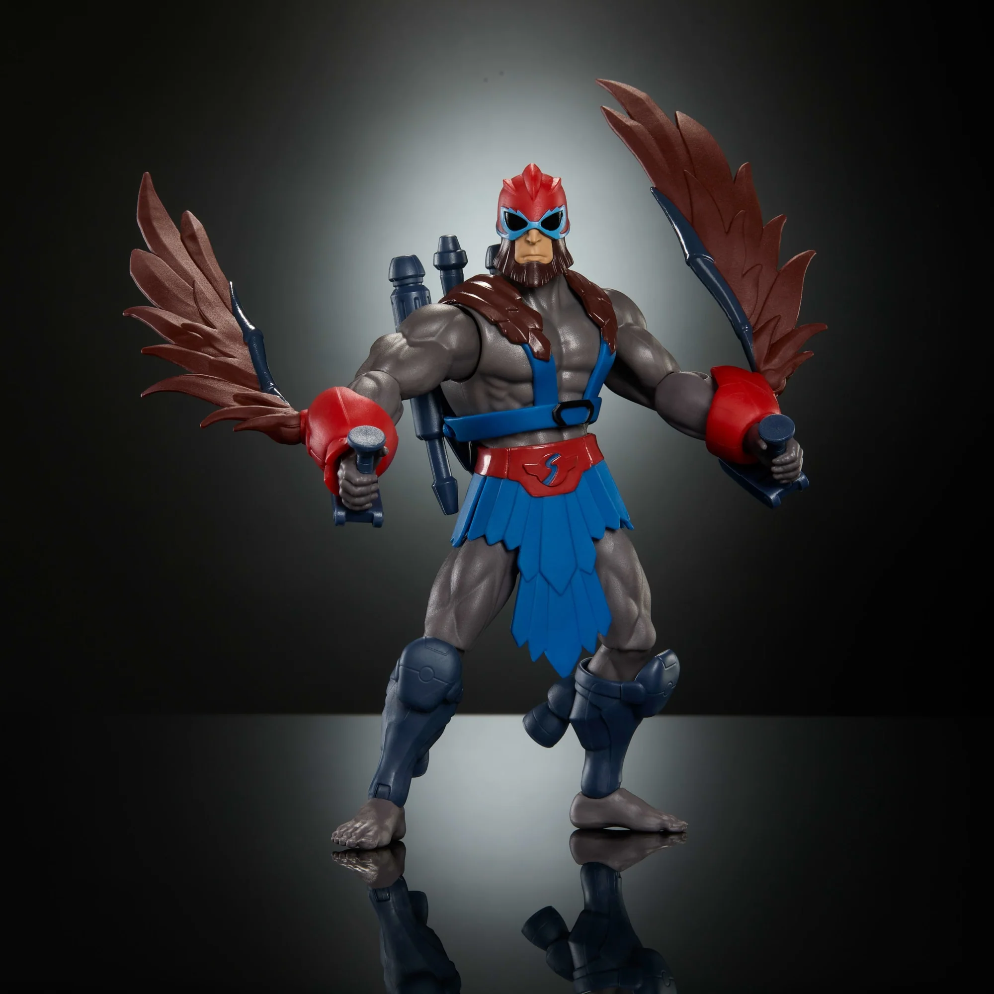 Masters Of The Universe Origins 200X Cartoon Collection Stratos 5.5 inch Action Figure Motu Hero Toy - Image 4