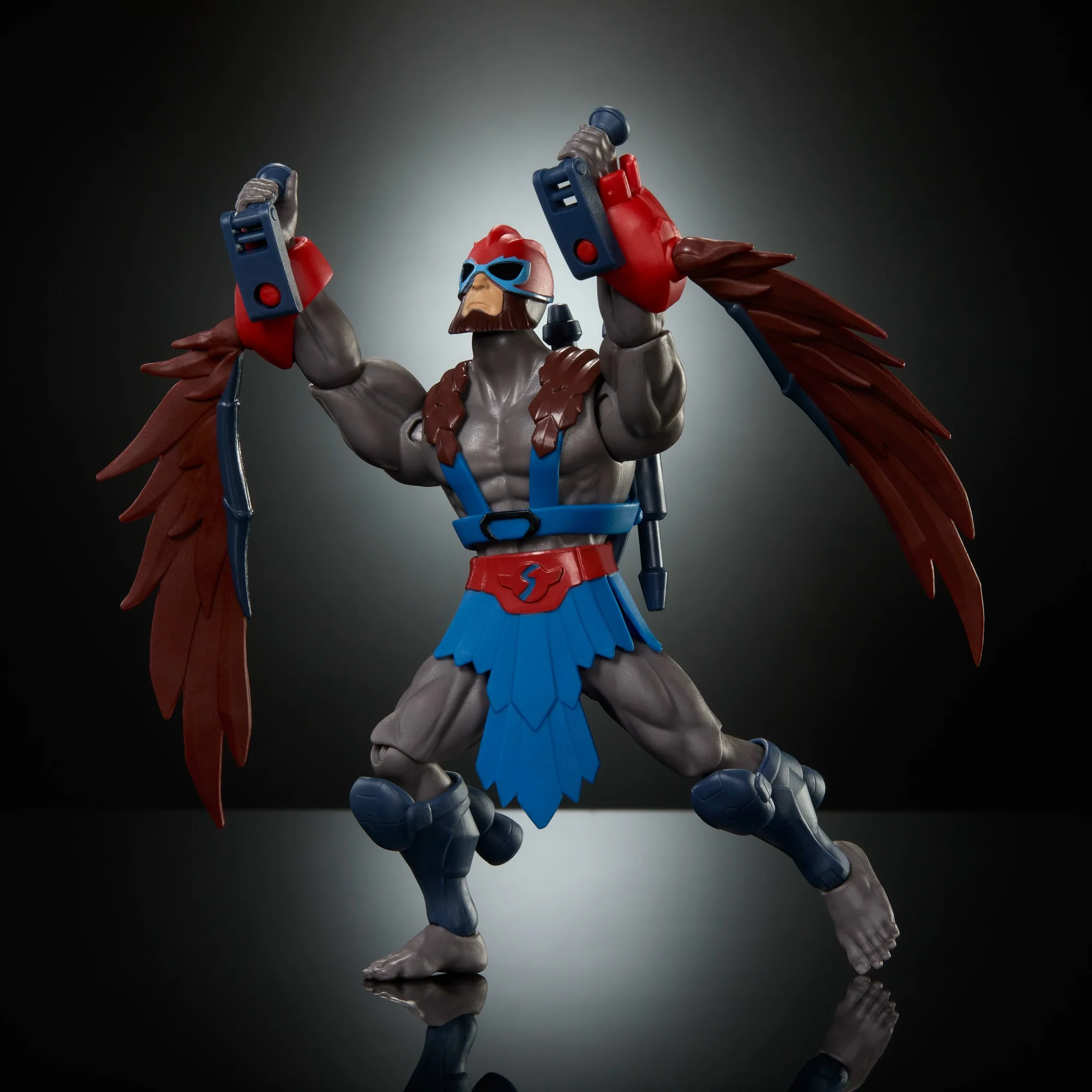 Masters Of The Universe Origins 200X Cartoon Collection Stratos 5.5 inch Action Figure Motu Hero Toy - Image 6