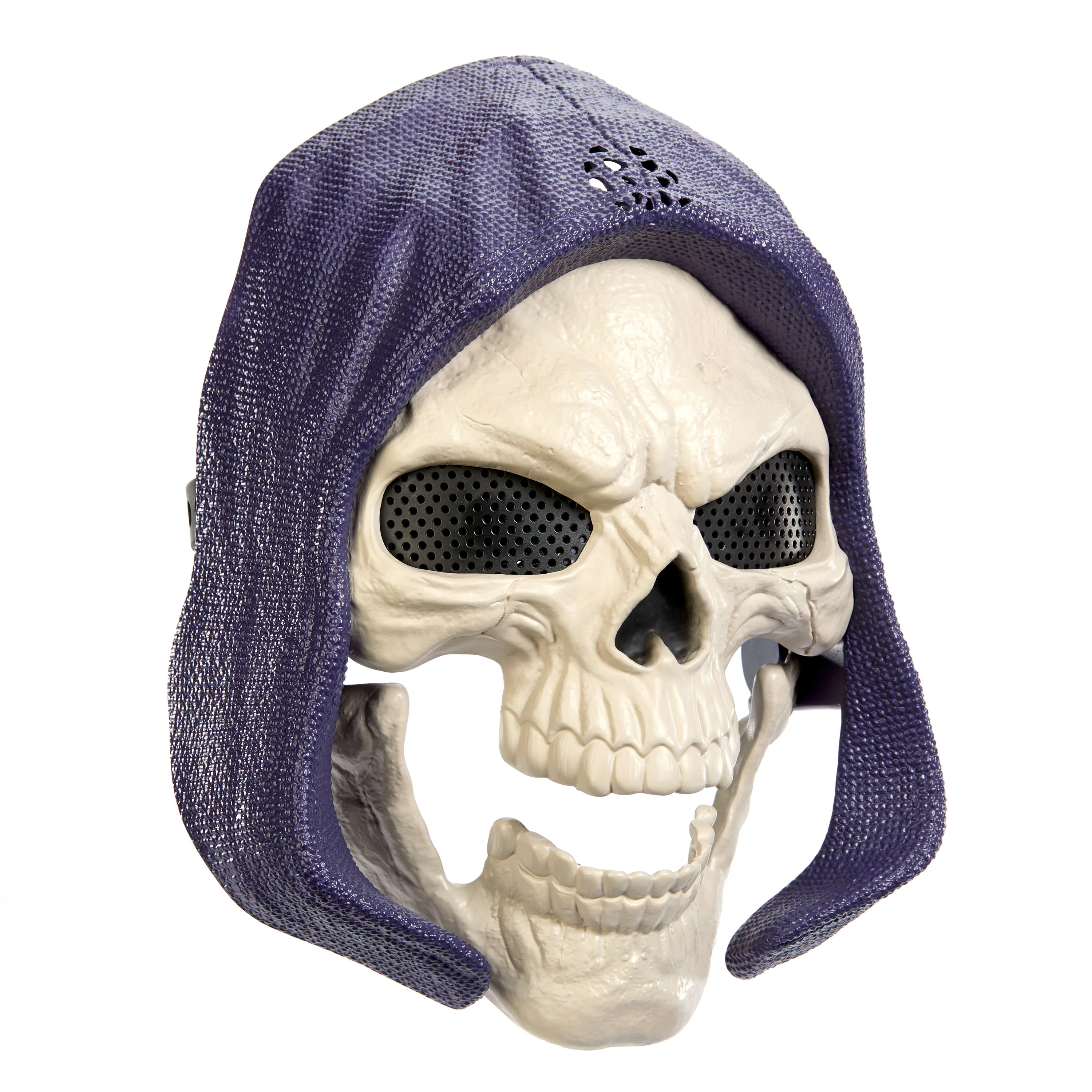 Masters Of The Universe Skeletor Mask, 2026 Movie Look, Lights & Sounds Roleplay Costume Face Cover - Image 6