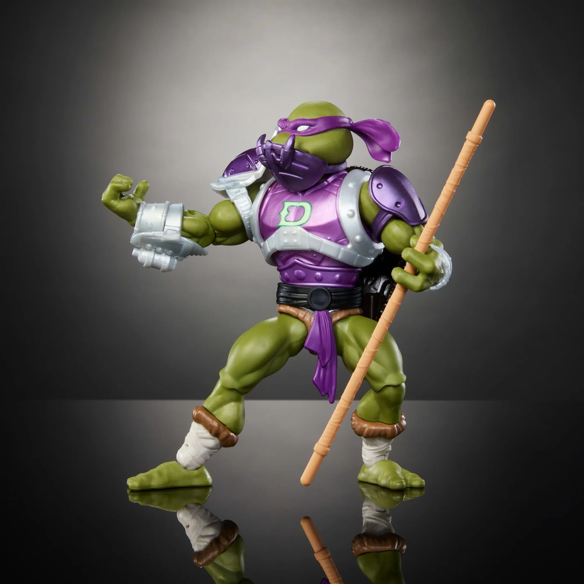 Masters of the Universe Tartarugas of Grayskull Figura de Ação Donatello de 5.5 pulgadas - Image 4