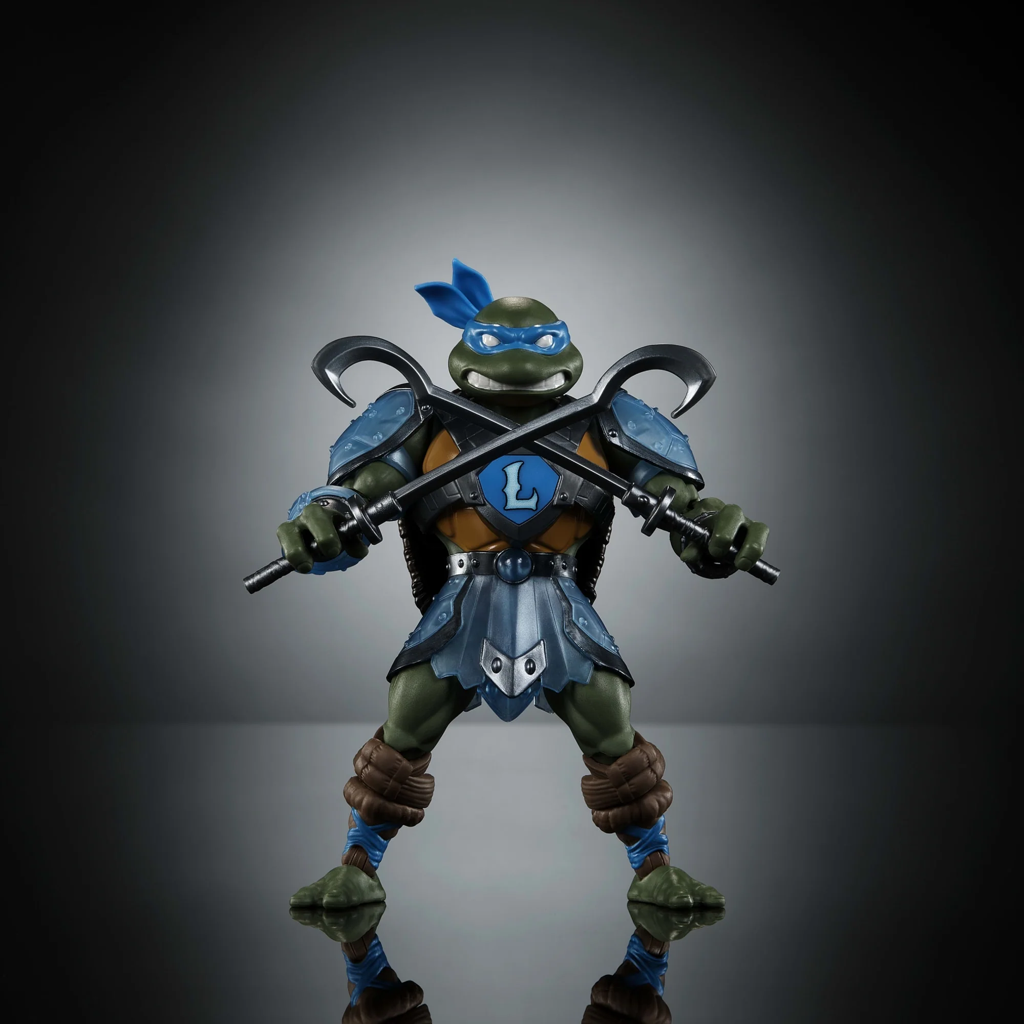Masters of the Universe Tartarugas of Grayskull Figura de Ação Leonardo de 5.5 polegadas - Image 3