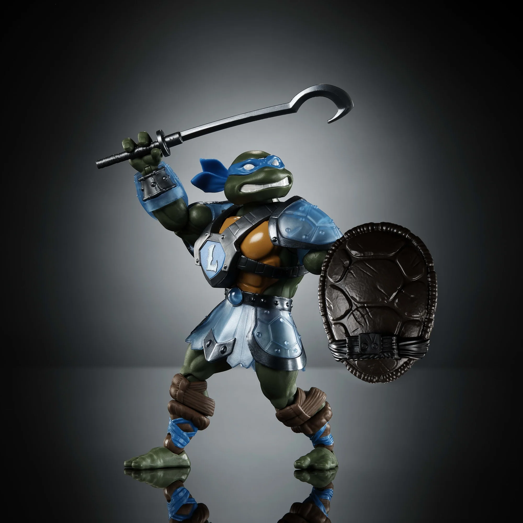 Masters of the Universe Tartarugas of Grayskull Figura de Ação Leonardo de 5.5 polegadas - Image 5