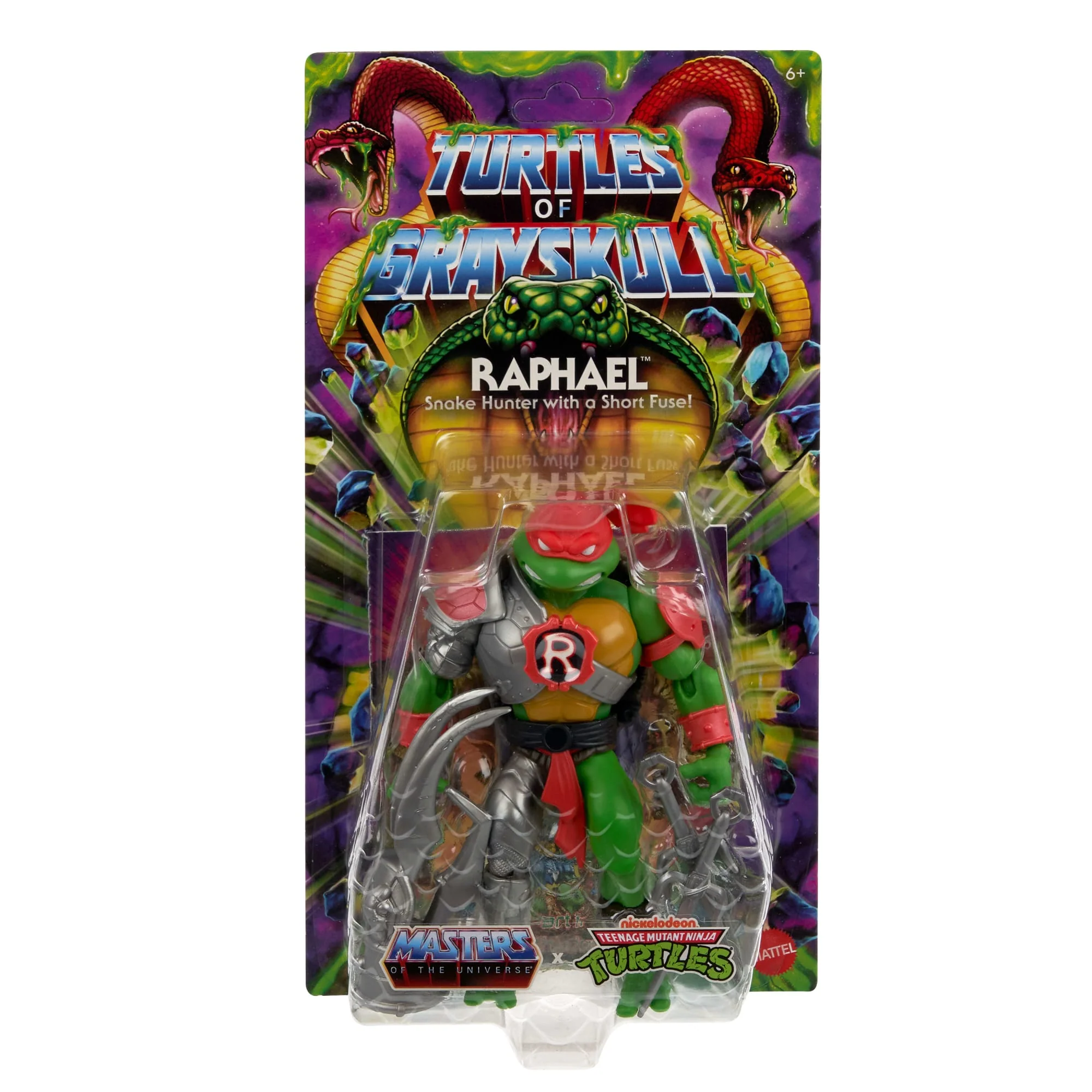 Masters of the Universe Tartarugas of Grayskull Figura de Ação Raphael de 5.5 polegadas - Image 2