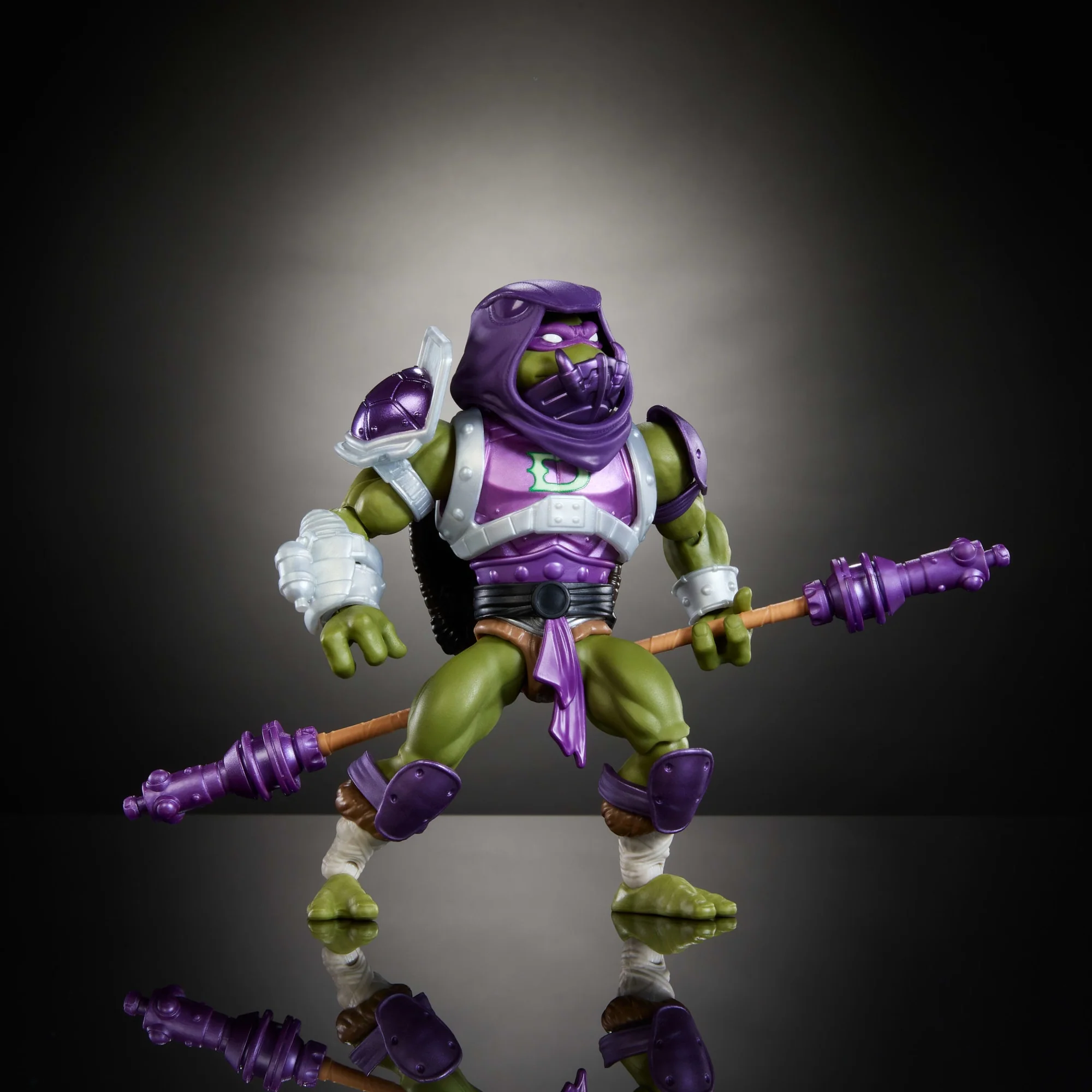 Masters of the Universe Turtles of Grayskull Figura de Acción Donatello de 5.5 pulgadas - Image 3