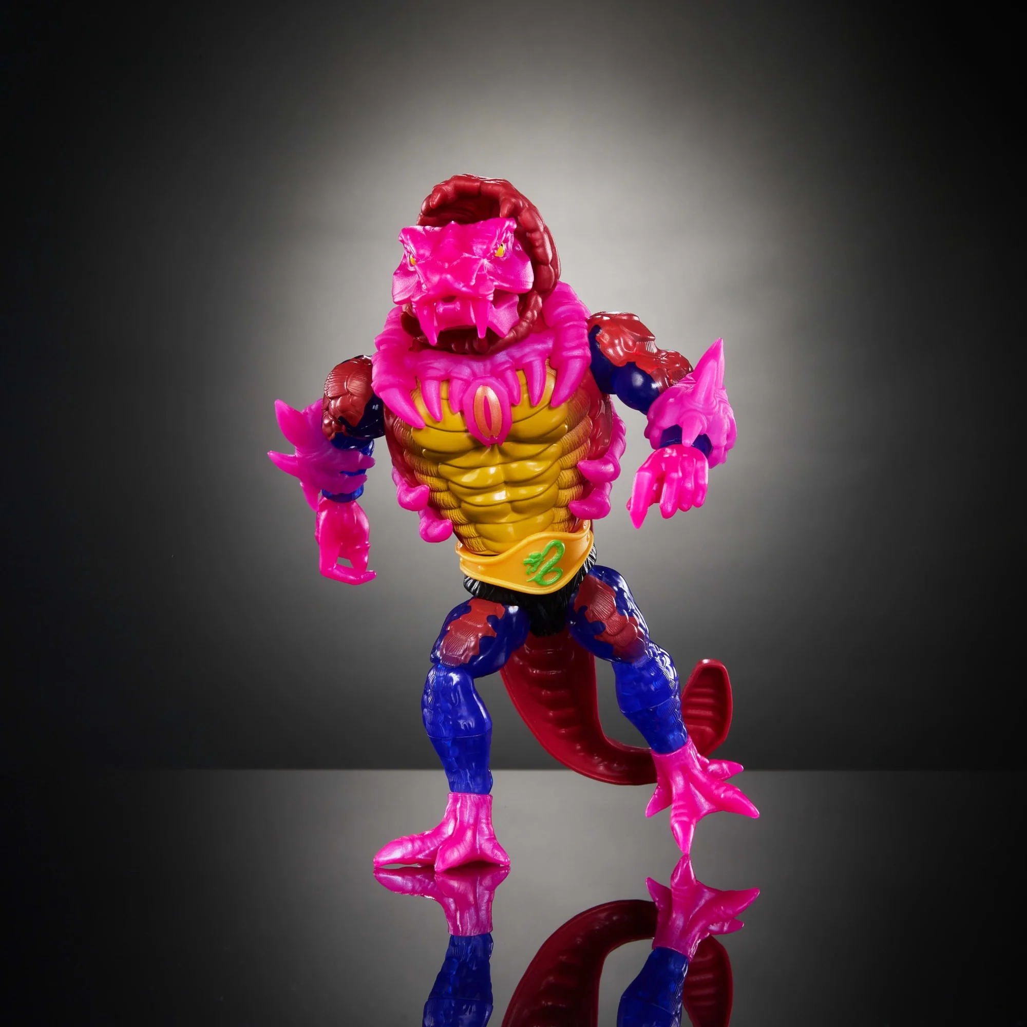 Masters of the Universe Turtles of Grayskull Figura de Acción Rattlor de 5.5 pulgadas - Image 4