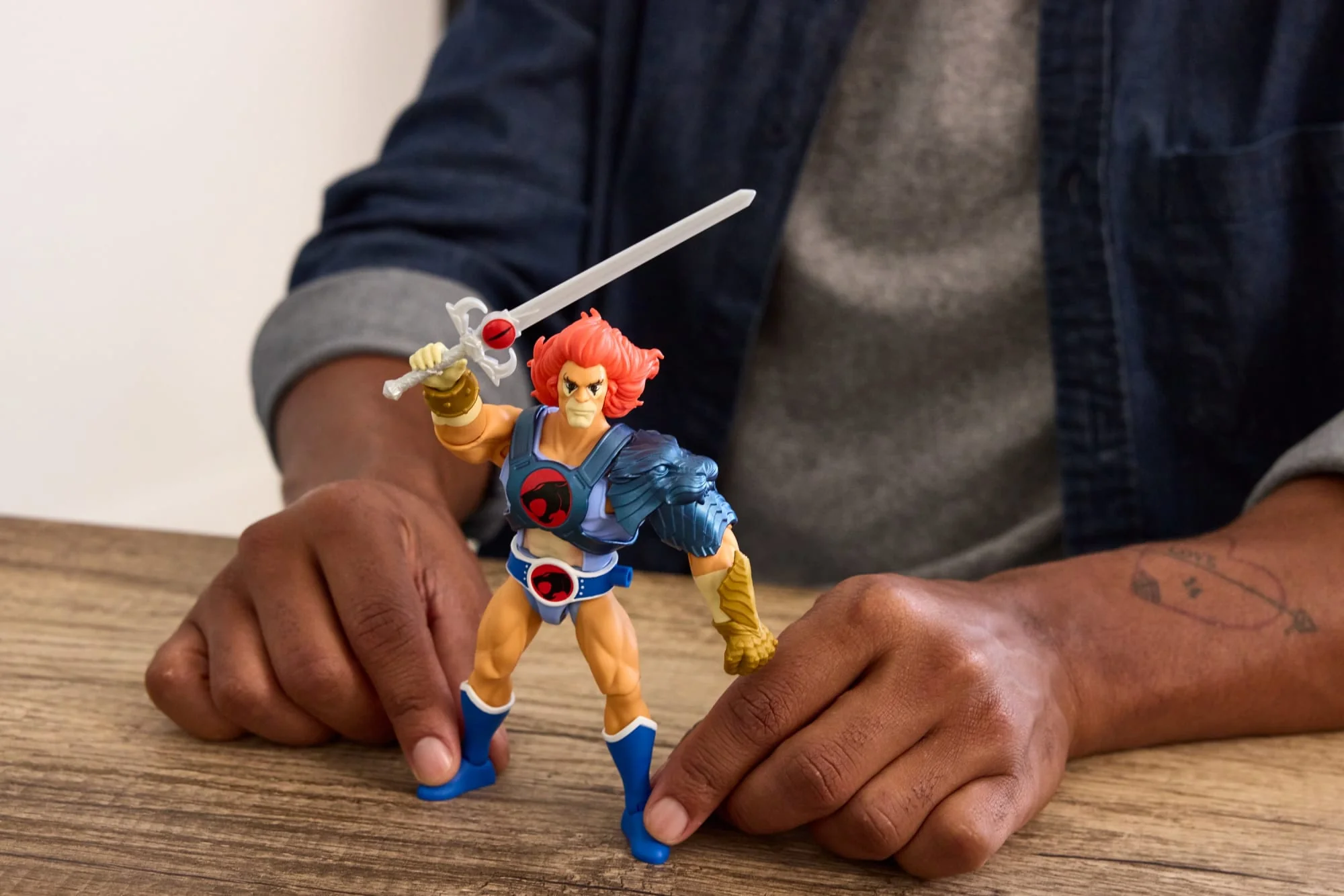 Masters Of The Universe Origins & Thundercats Lion O Action Figure, 1980s Posable Crossover Toy - Image 2