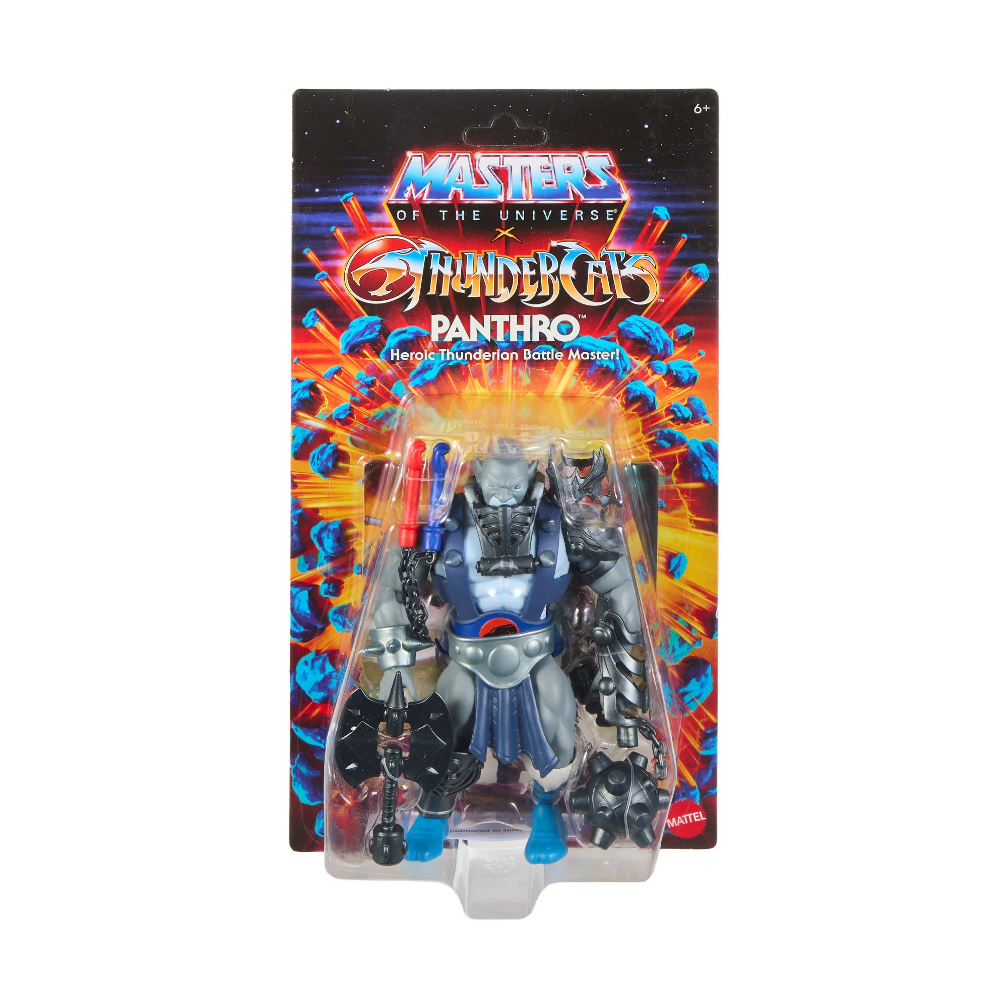 Masters Of The Universe Origins & Thundercats Panthro 5.5 Inch Action Figure, 1980s Toy Crossover - Image 7