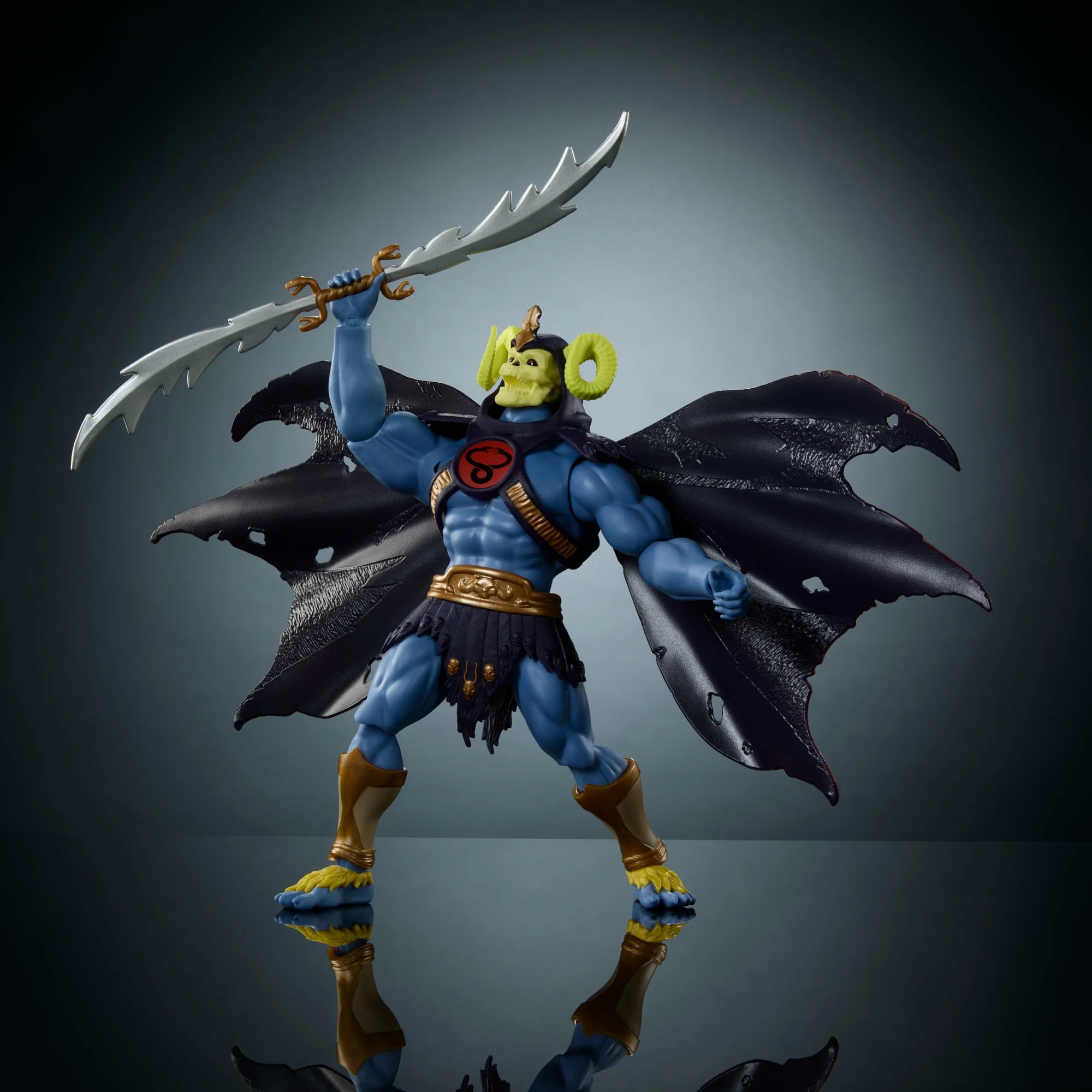 Masters Of The Universe Origins X Thundercats Skell-Ra Action Figure Toy Of Skeletor & Mumm-Ra - Image 3