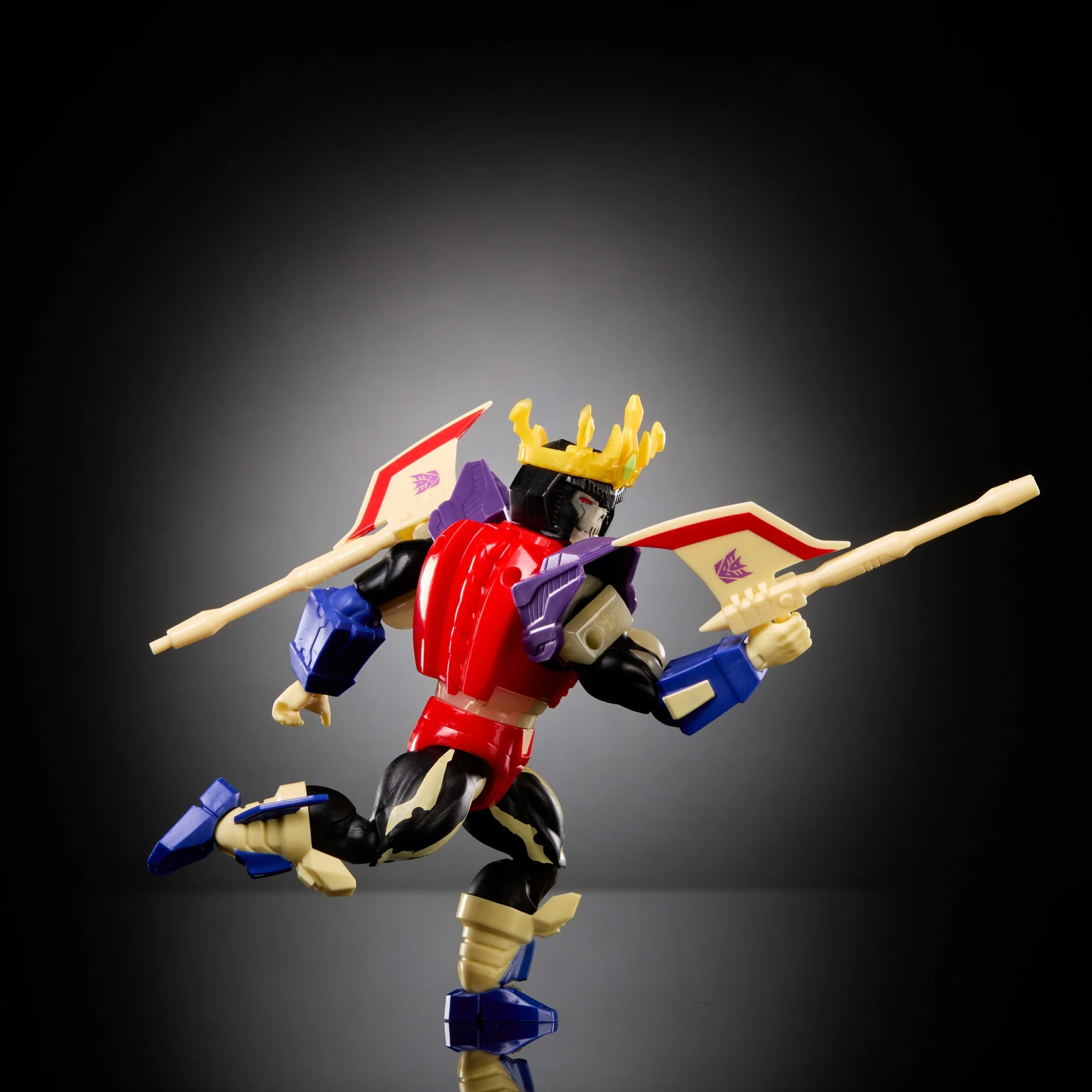 Masters Of The Universe Origins & Transformers Starscream Armor Scare Glow Action Figure, MOTU Toy - Image 4