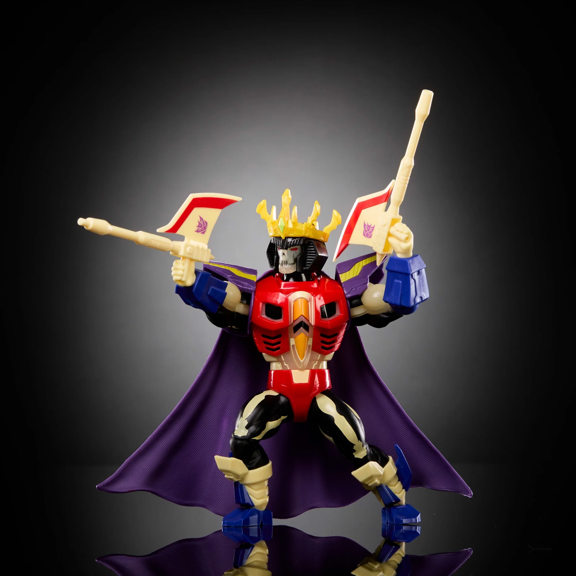 Masters Of The Universe Origins & Transformers Starscream Armor Scare Glow Action Figure, MOTU Toy - Image 5