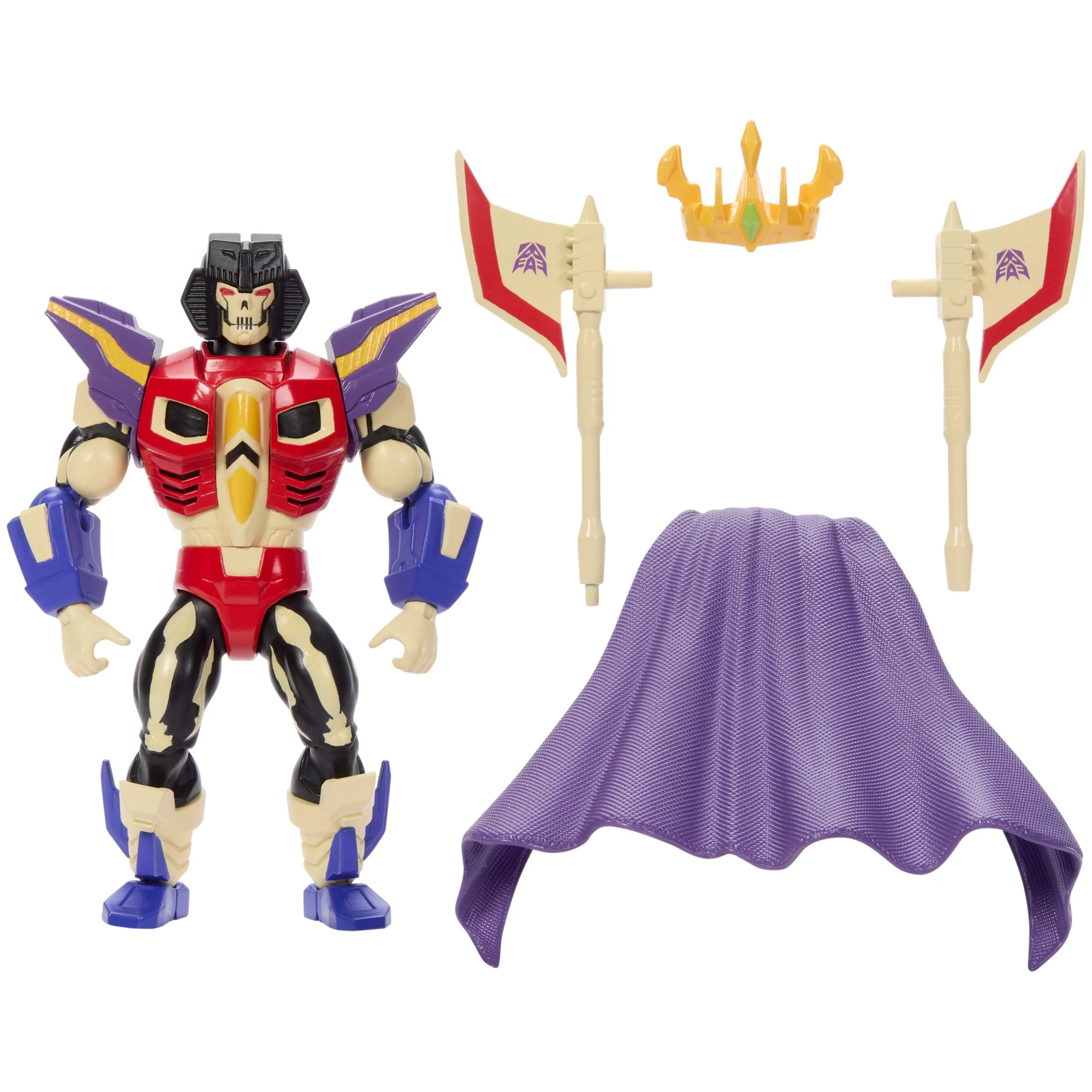 Masters Of The Universe Origins & Transformers Starscream Armor Scare Glow Action Figure, MOTU Toy - Image 6