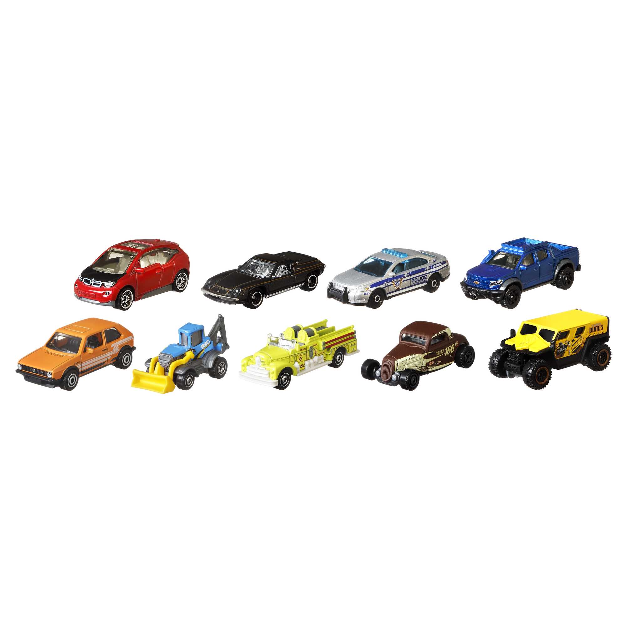 Matchbox 9-Pack Vehicles Assortment - Image 2