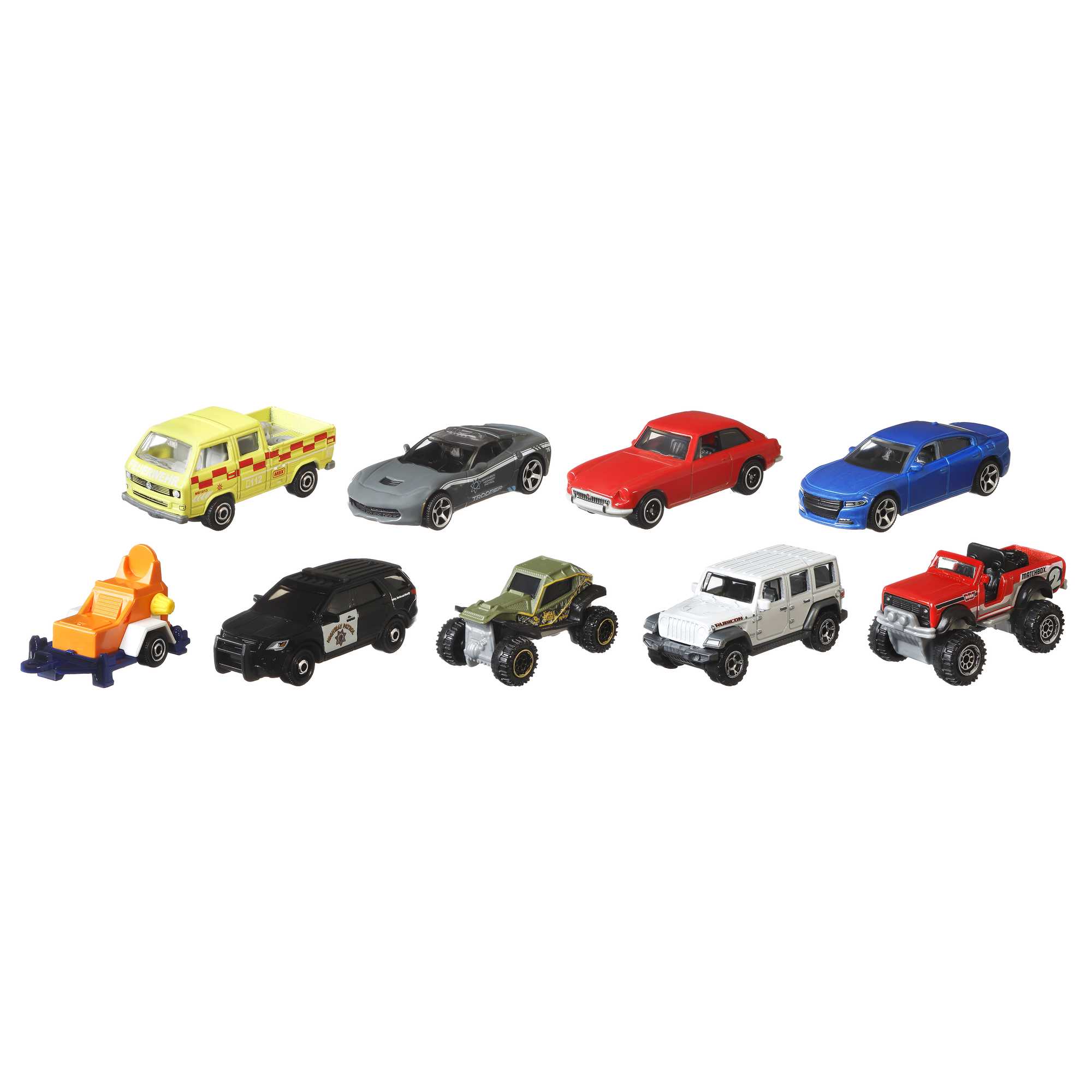 Matchbox 9-Pack Vehicles Assortment - Image 3