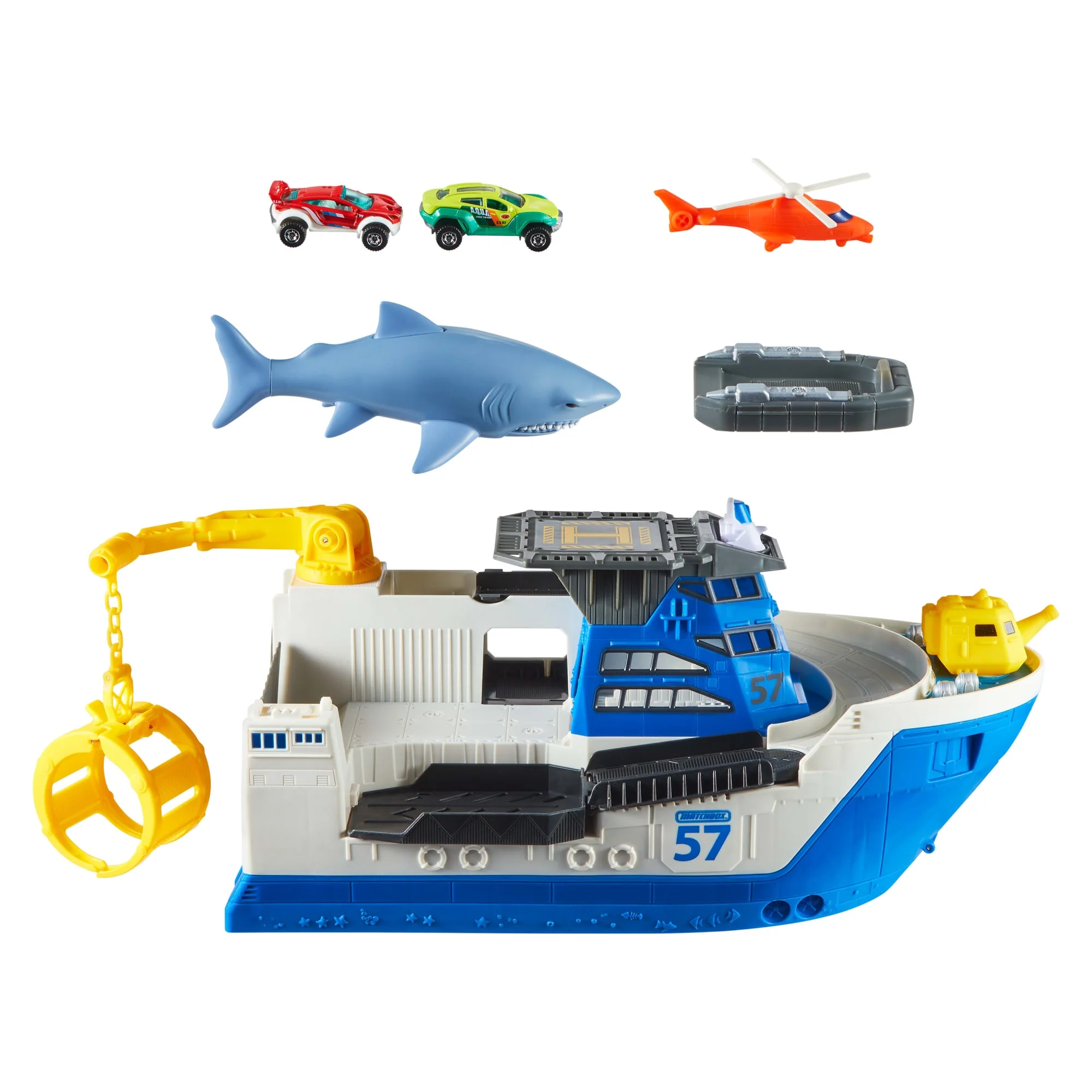 Matchbox™ Bateau Sauvetage de Requin - Image 5