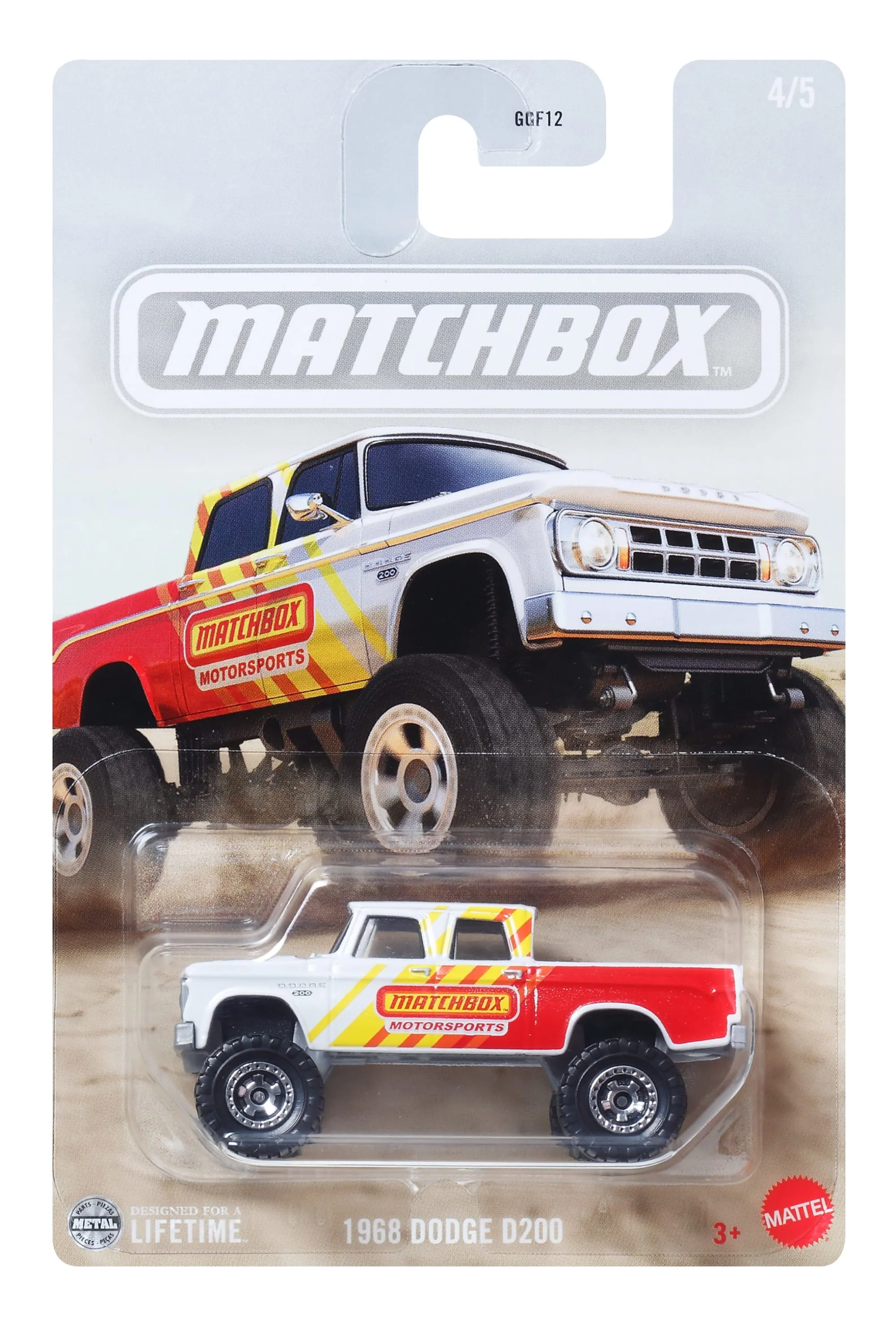 Matchbox Diecast Vehículo de Juguete 68 Dodge Pickup - Image 4
