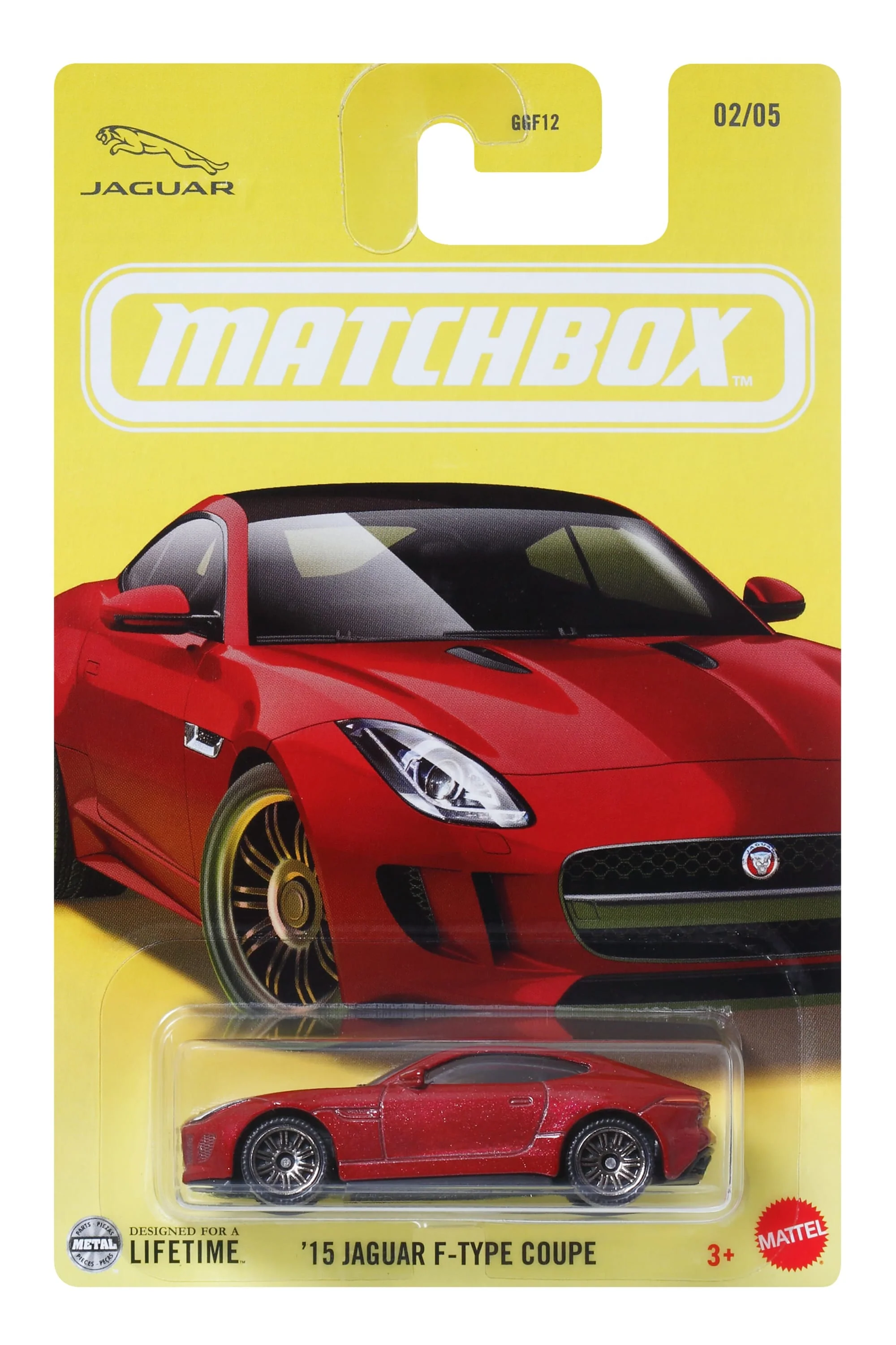 Matchbox Diecast Vehículo de Juguete Jaguar F-Type Coupe - Image 4