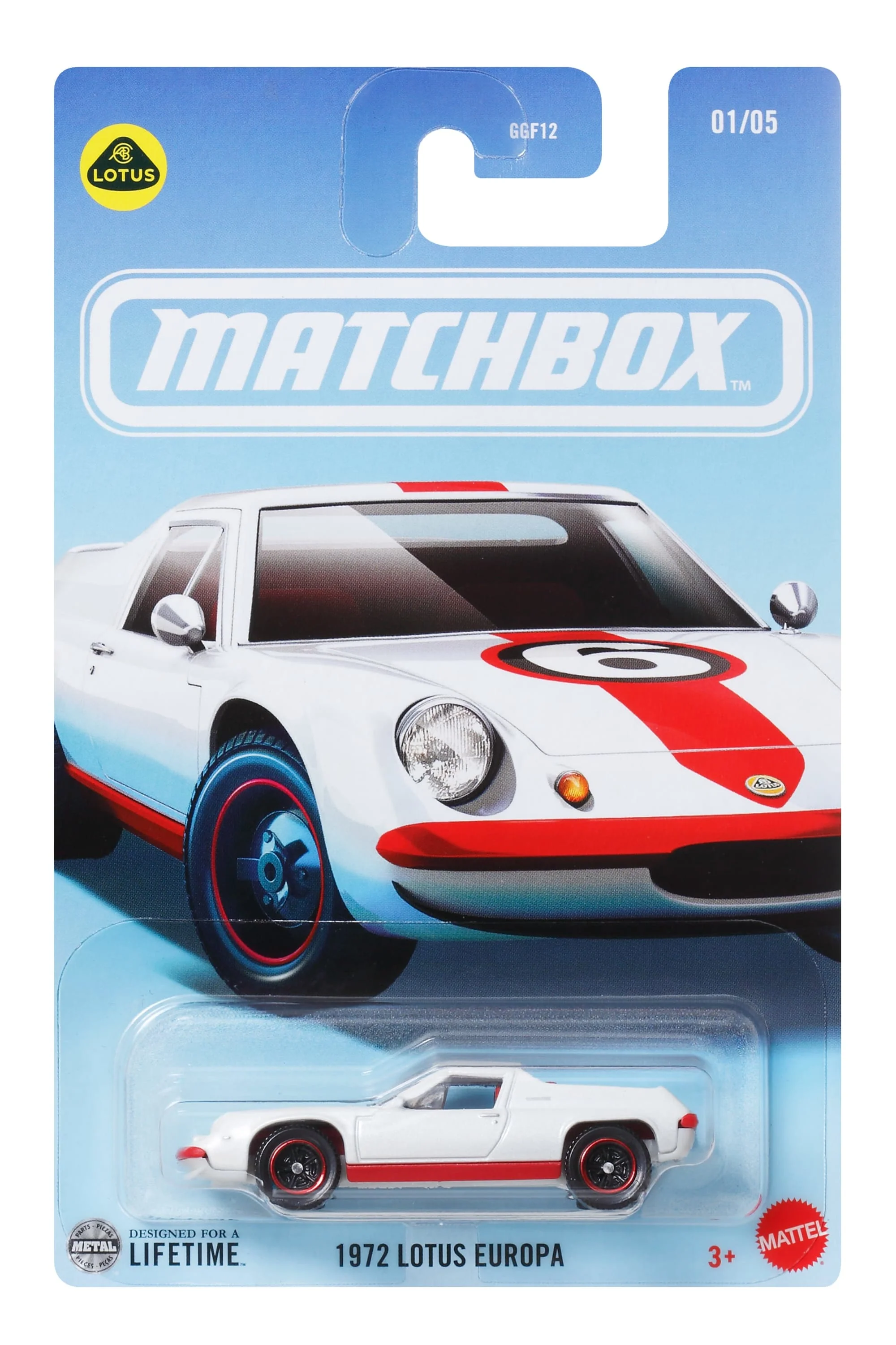 Matchbox Diecast Vehículo de Juguete Lotus Europa - Image 4