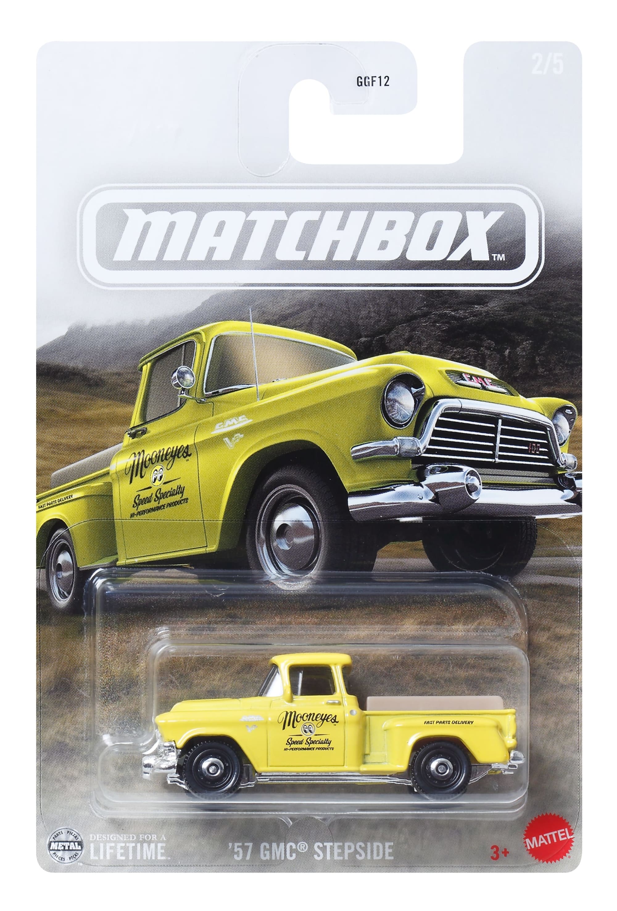 Matchbox Diecast Veículo de Brinquedo '57 GMC Stepside - Image 4