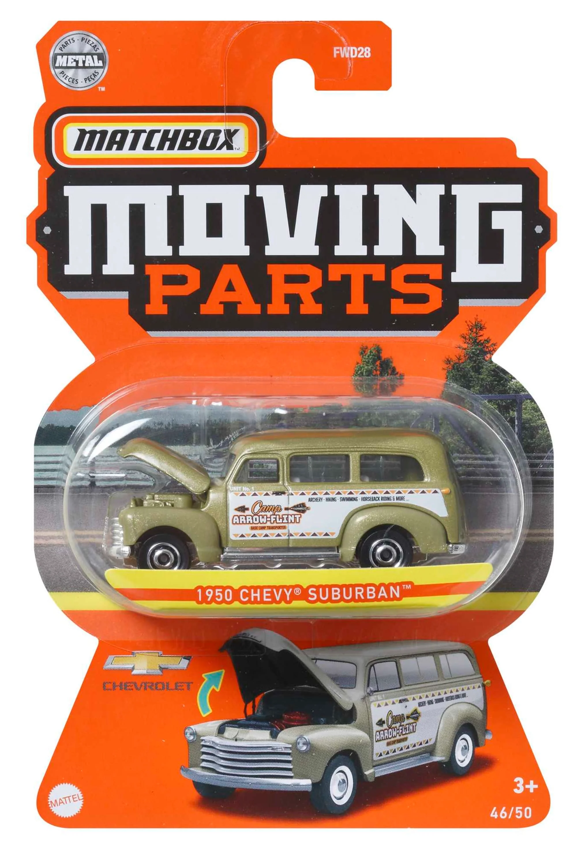Matchbox Diecast Veículo de Brinquedo Com partes móveis - Image 6