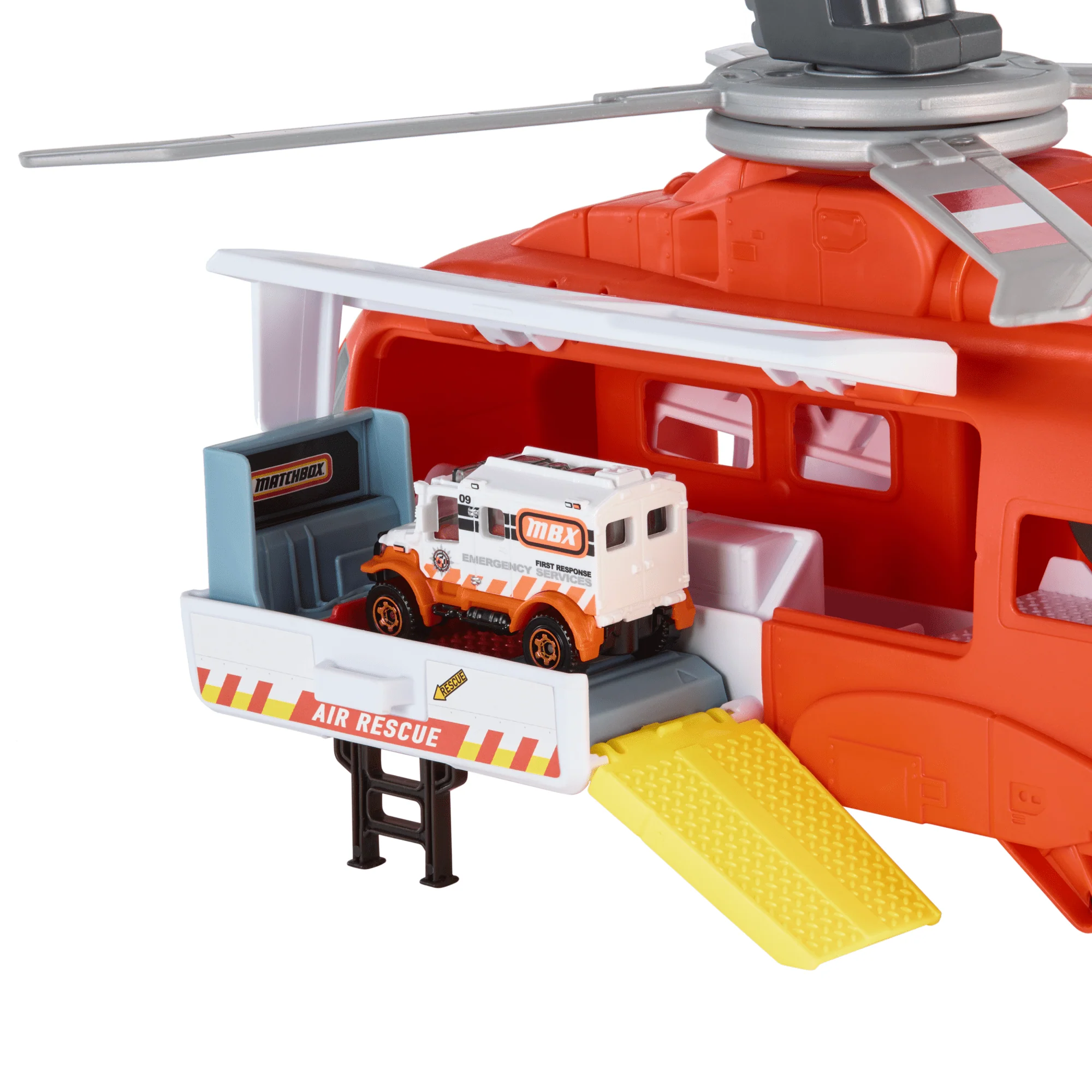 Matchbox-Hélicoptère de Secours-40,5Cm, Ambulance en Métal1/64 - Image 3