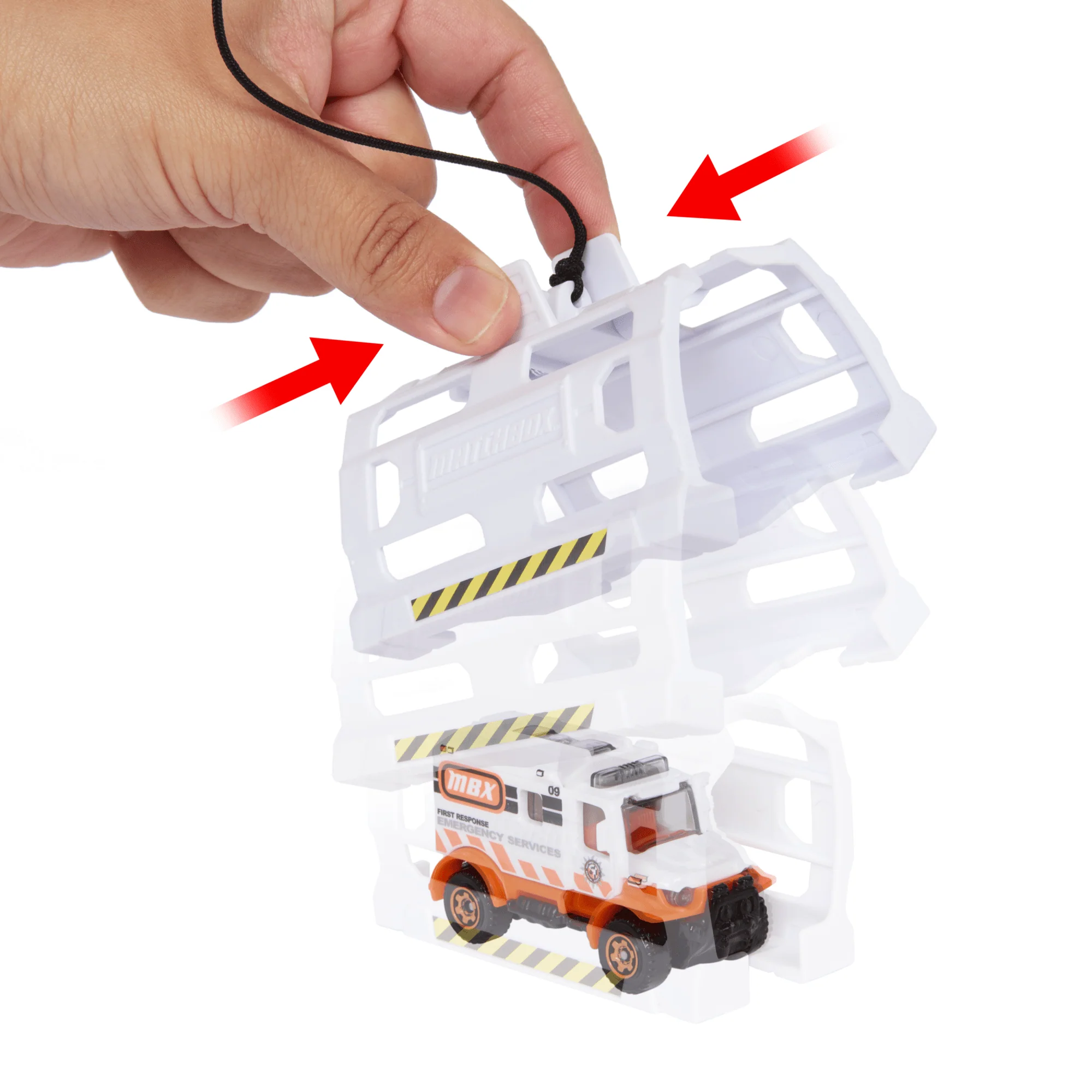 Matchbox-Hélicoptère de Secours-40,5Cm, Ambulance en Métal1/64 - Image 4