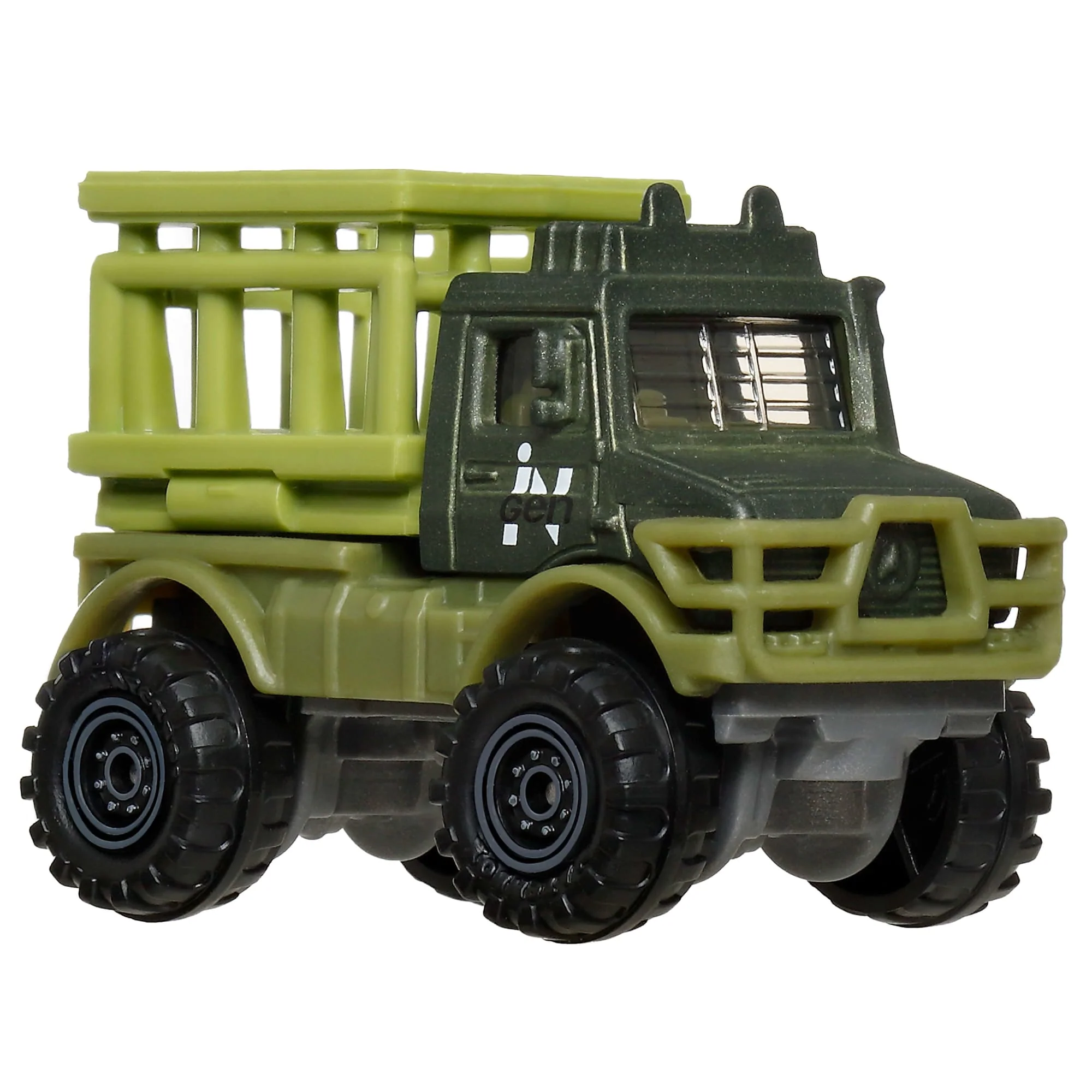 Matchbox Jurassic World 5-Pack, 4 1:64 Scale Die-Cast Toy Cars With 1 Dinosaur - Image 2