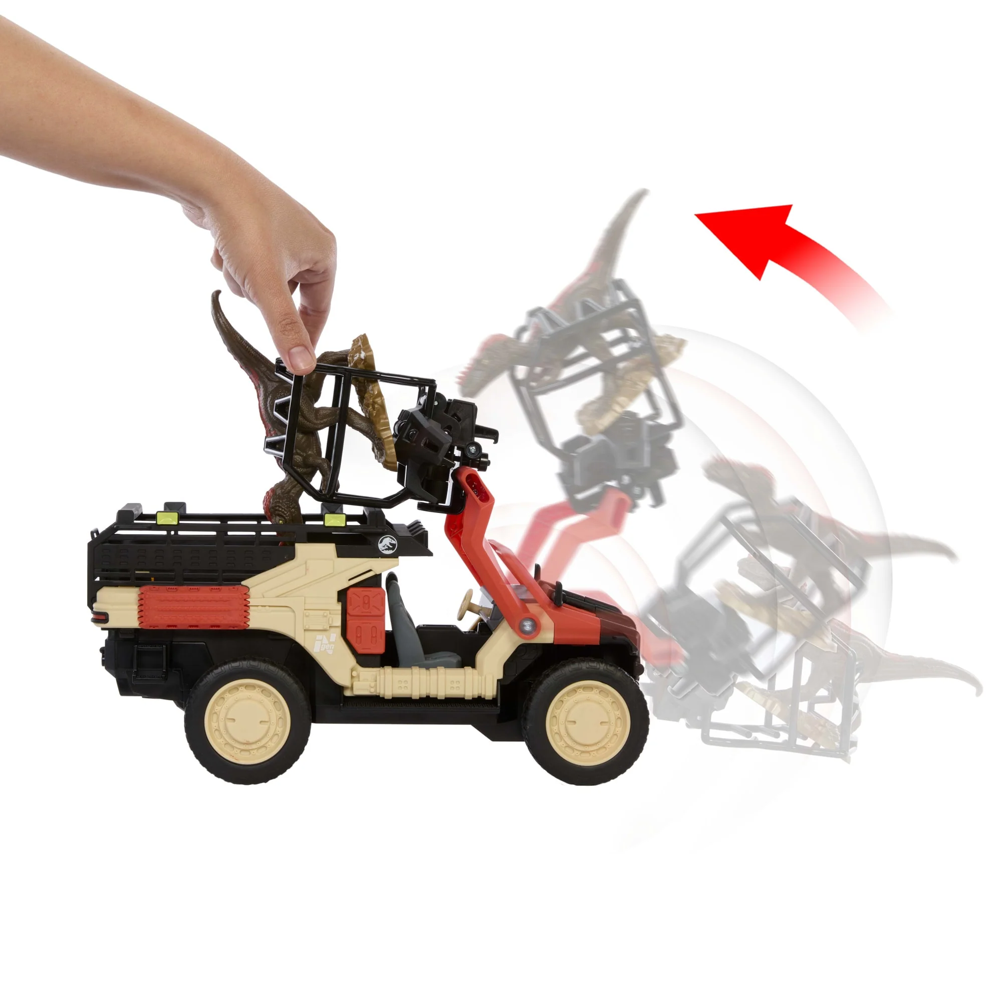 Matchbox Rc Jurassic World Attrape Dinosaure - Image 6