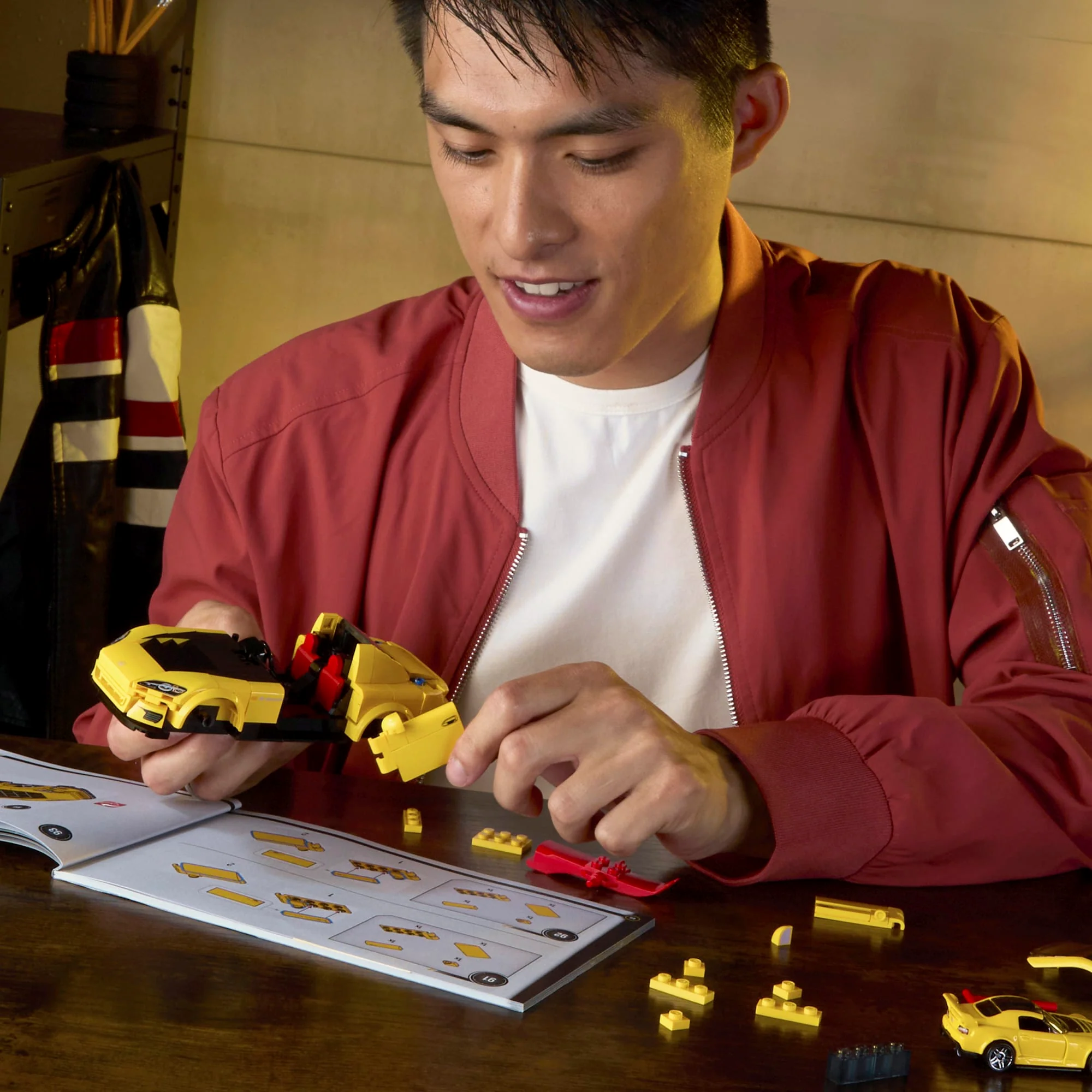 Mattel Brick Shop Hot Wheels ’07 Honda S2000 Building Toy Kit (257 Pieces), For Collectors | Mattel - Image 2