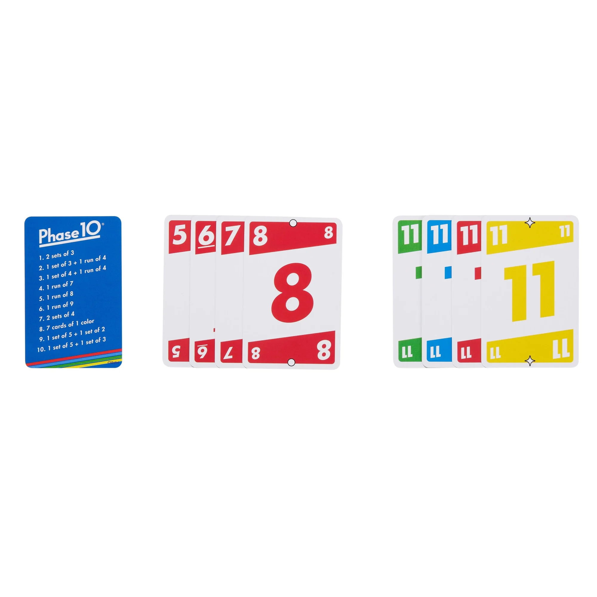 Mattel Games Jogo de Cartas Phase 10 - Image 4