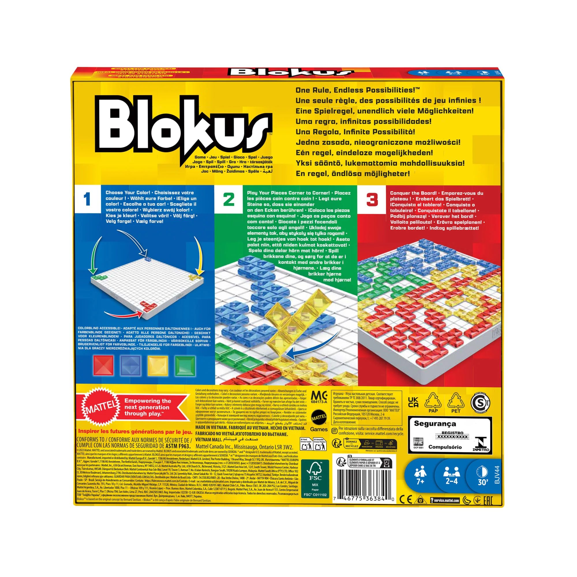 Mattel Games Juego de Mesa Blokus - Image 4