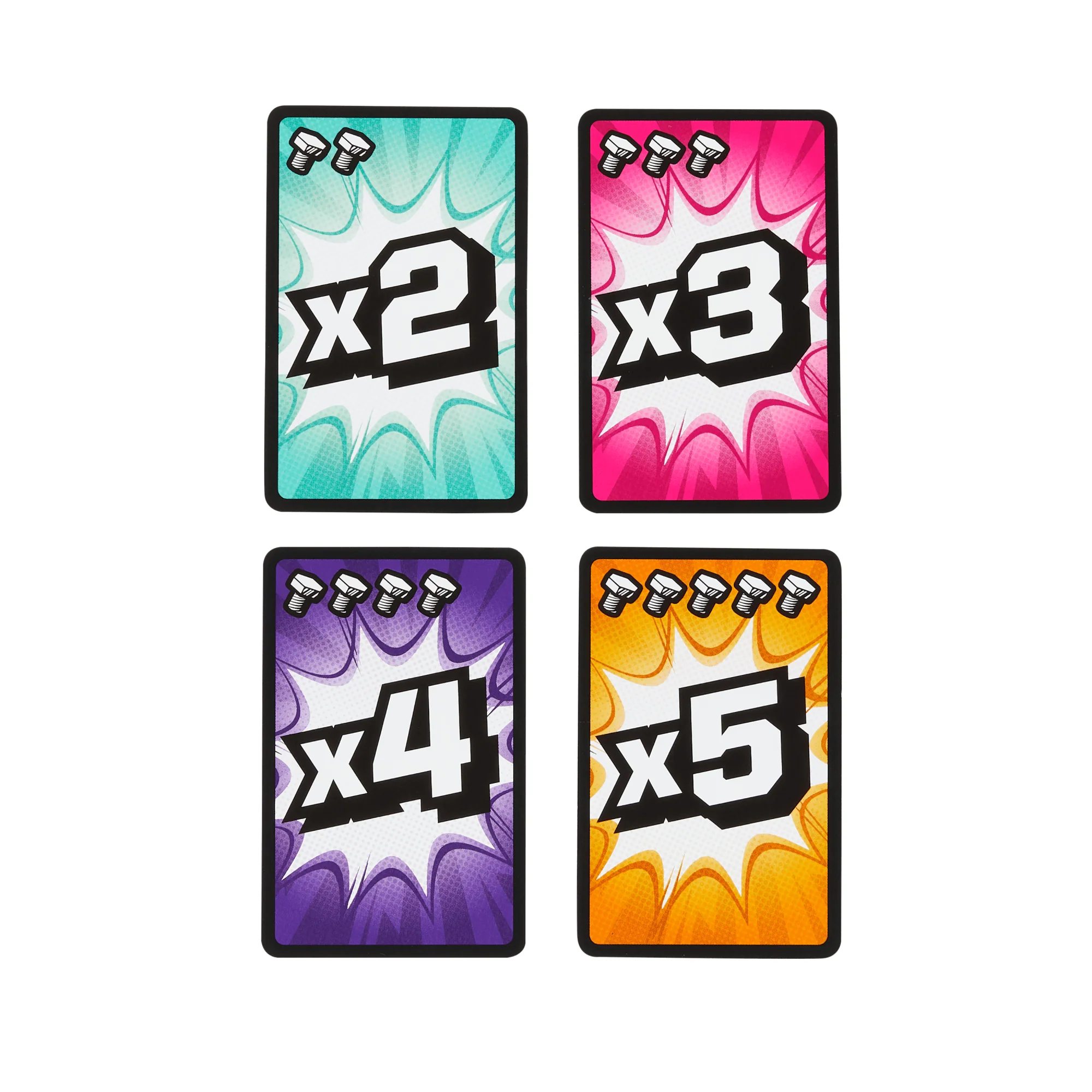 Mattel Games Juego de Mesa para Adultos Rock 'Em Sock 'Em Cartas - Image 5