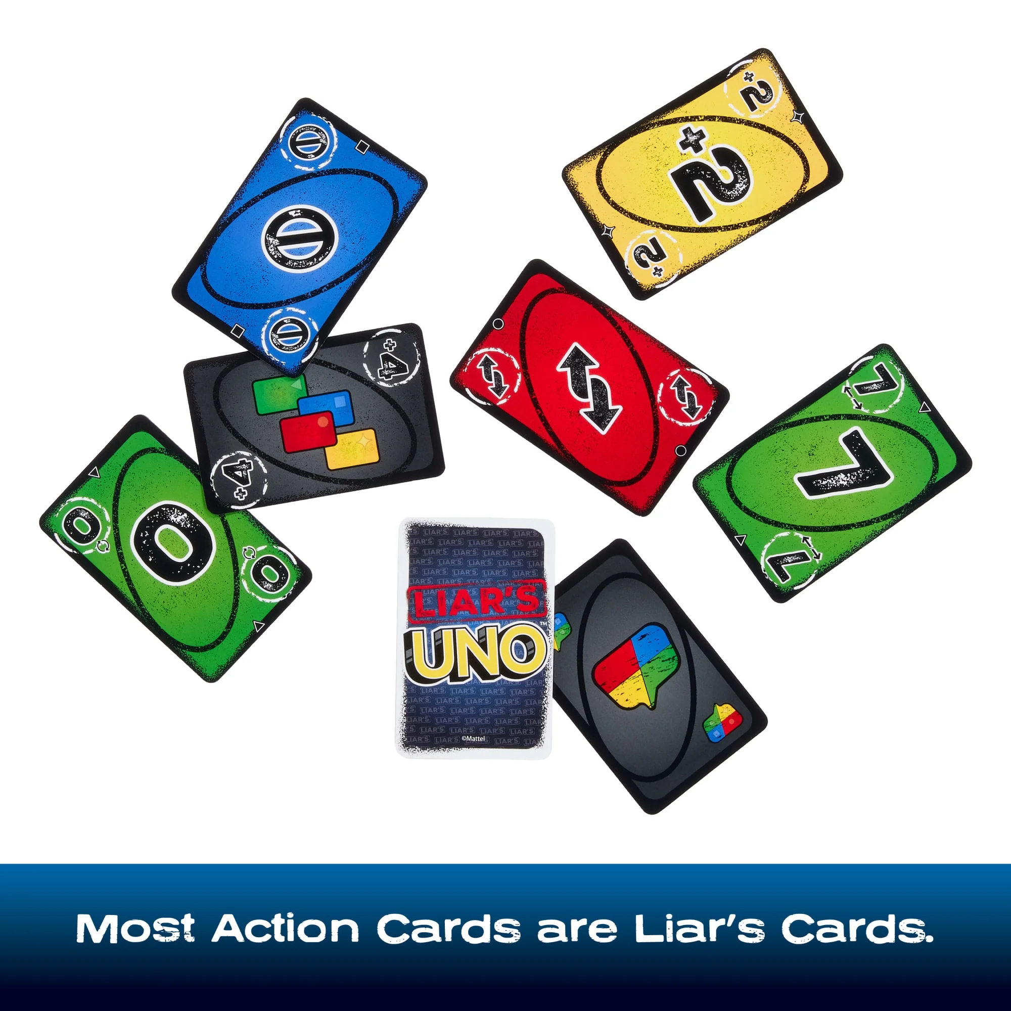 Liar's UNO Card Game For Adults, Kids, Families, Parties & Game Nights, Trick Play & Bluffing - Image 5