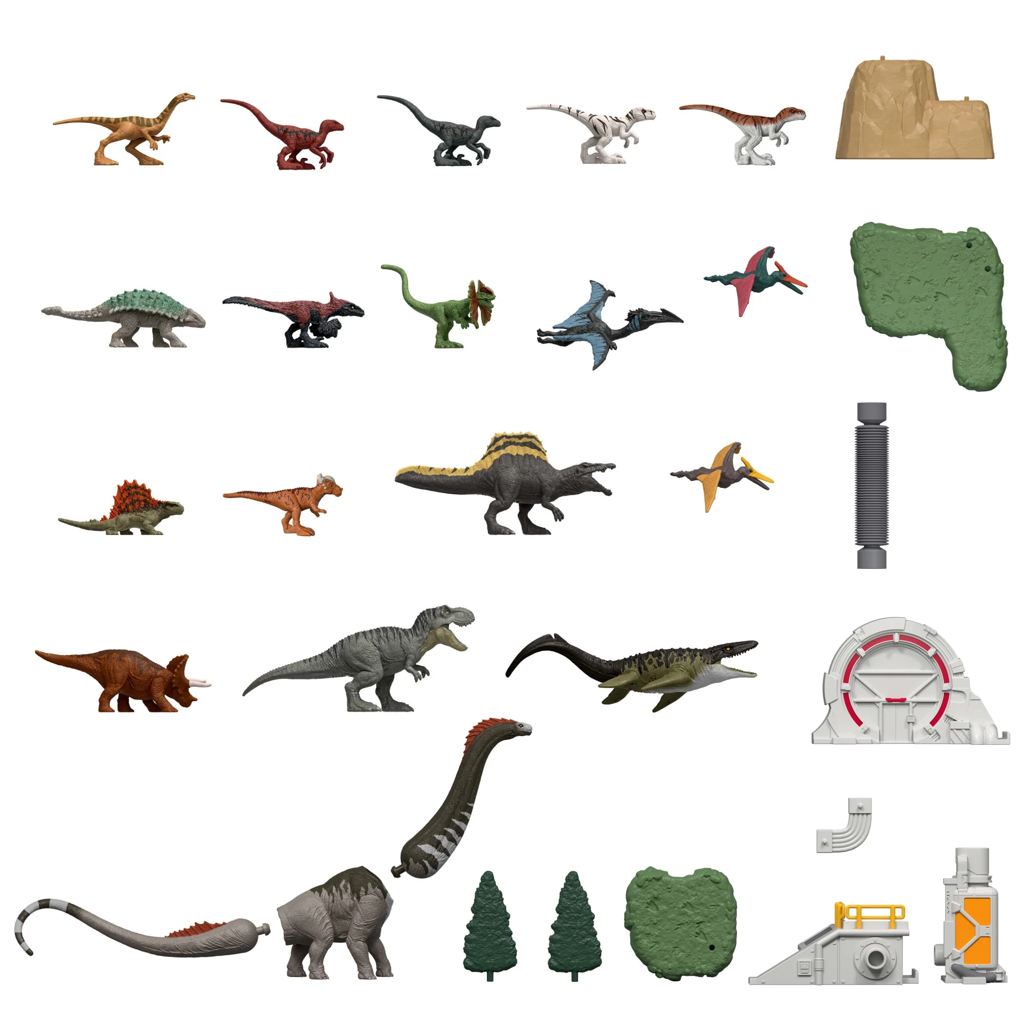 Jurassic World Rebirth Advent Calendar With 24 Days Of Dinosaur Related Toy Surprises, 18 Dinos - Image 5