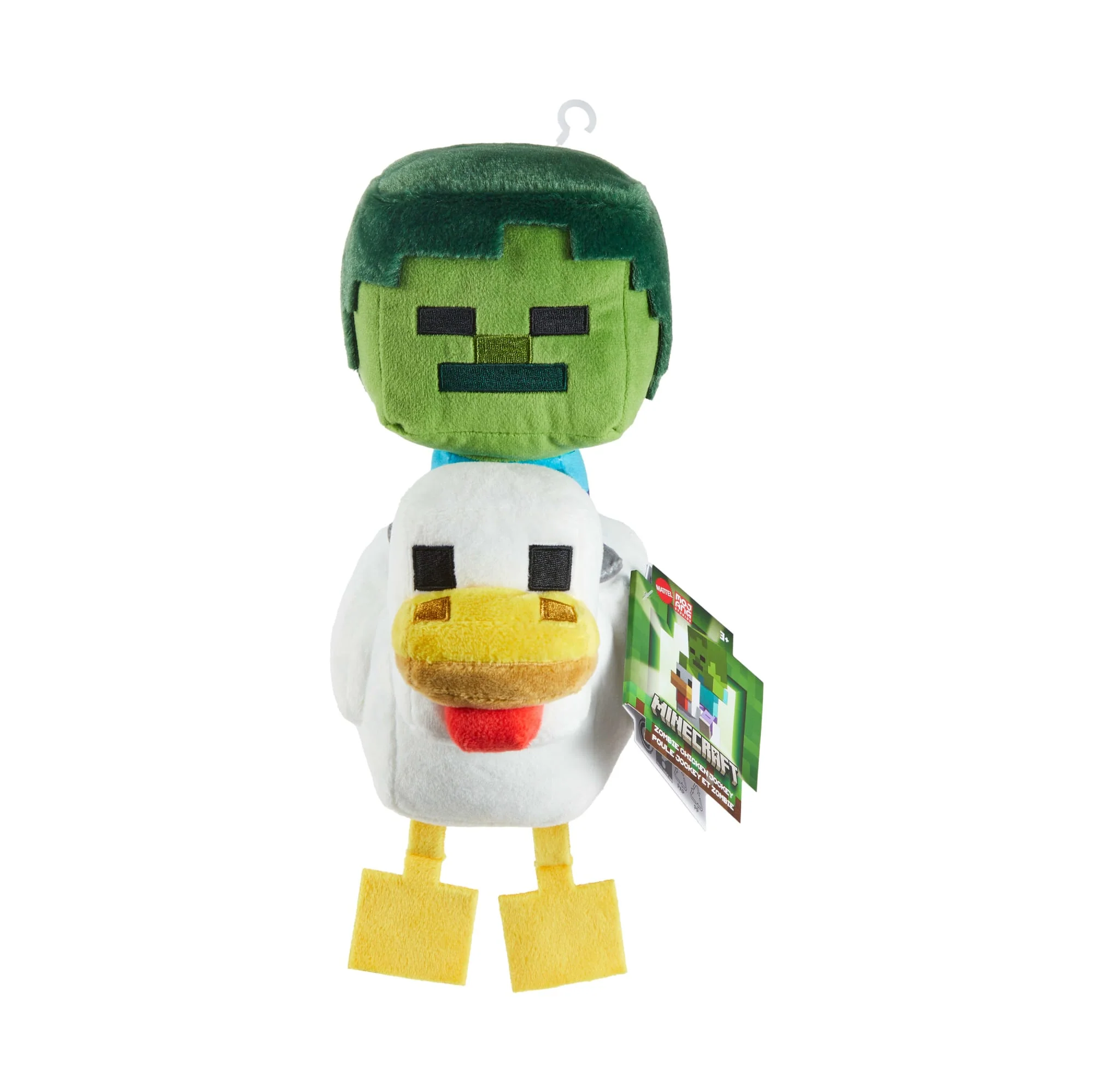 Minecraft Plush Zombie Chicken Jockey Toy, 8-inch Soft Doll inspired By The Video Game Character - Image 6