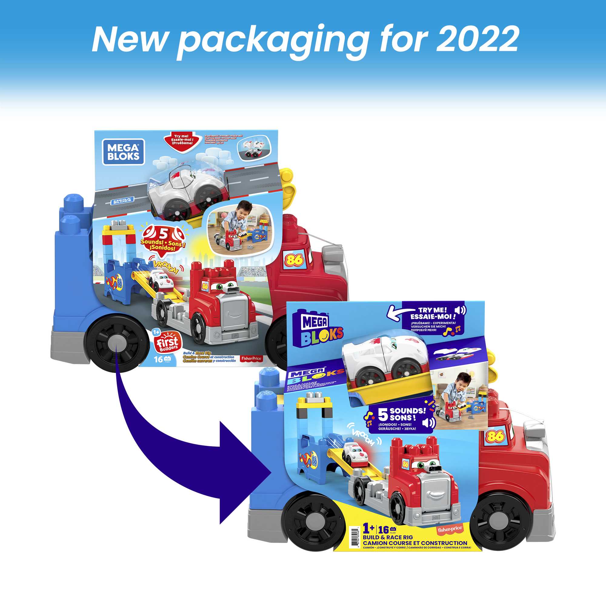 MEGA Bloks Build & Race Rig - Image 5